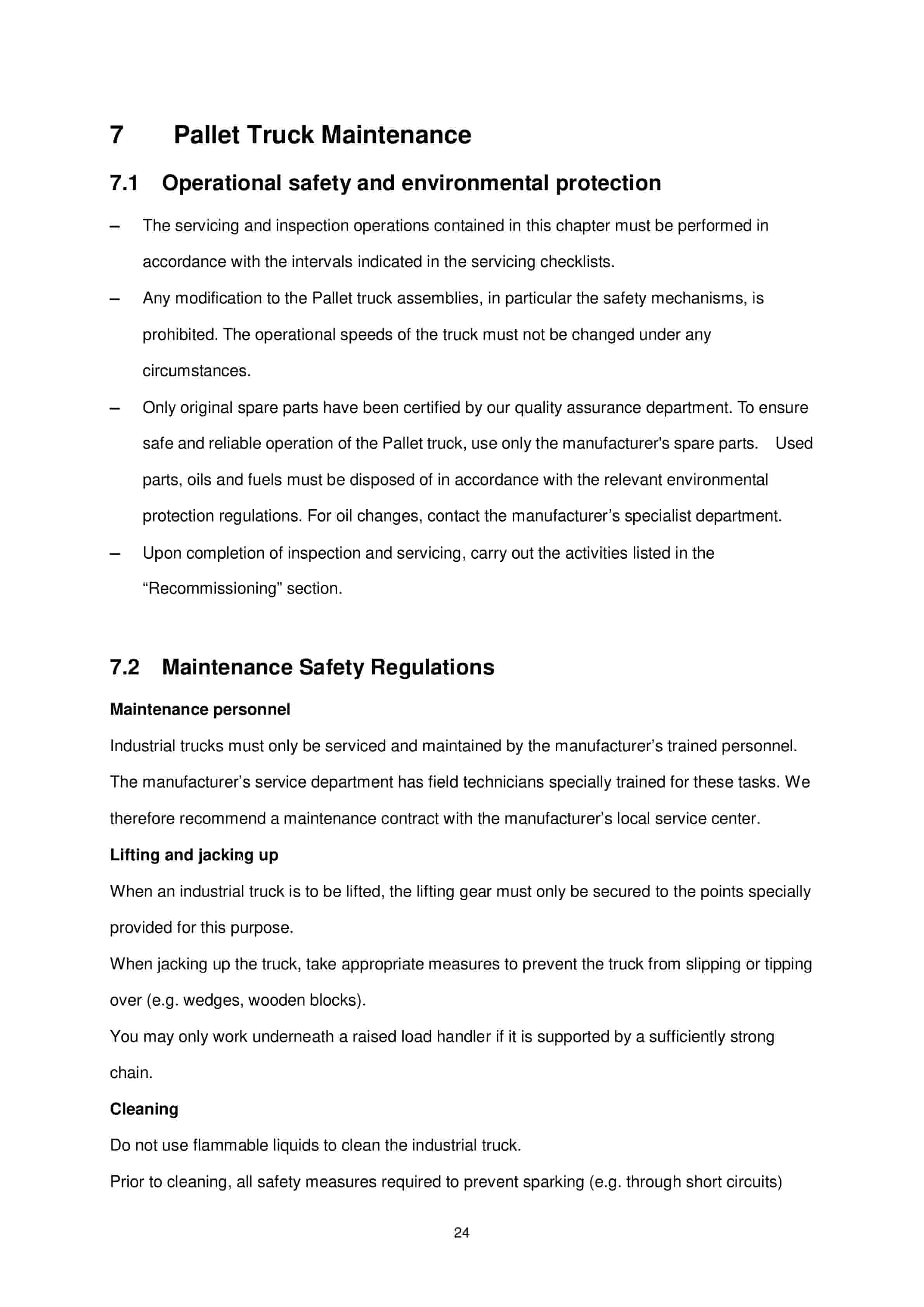 Hangcha CBD15-W-SE, CBD18-W-SE Operation and Maintenance Manual-3