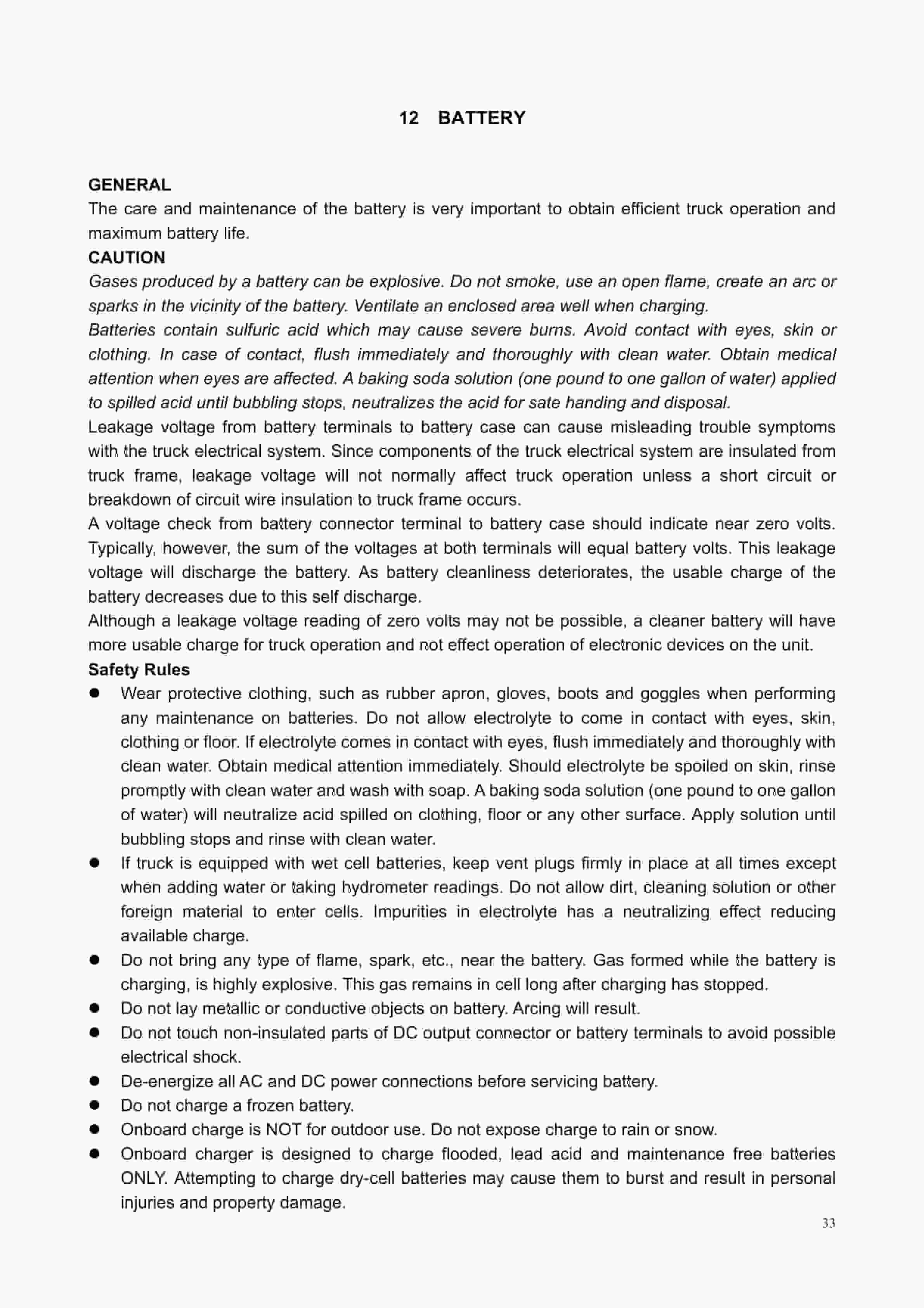 Hangcha CBD20-A Electric Pallet Truck Operation and Service Manual-3