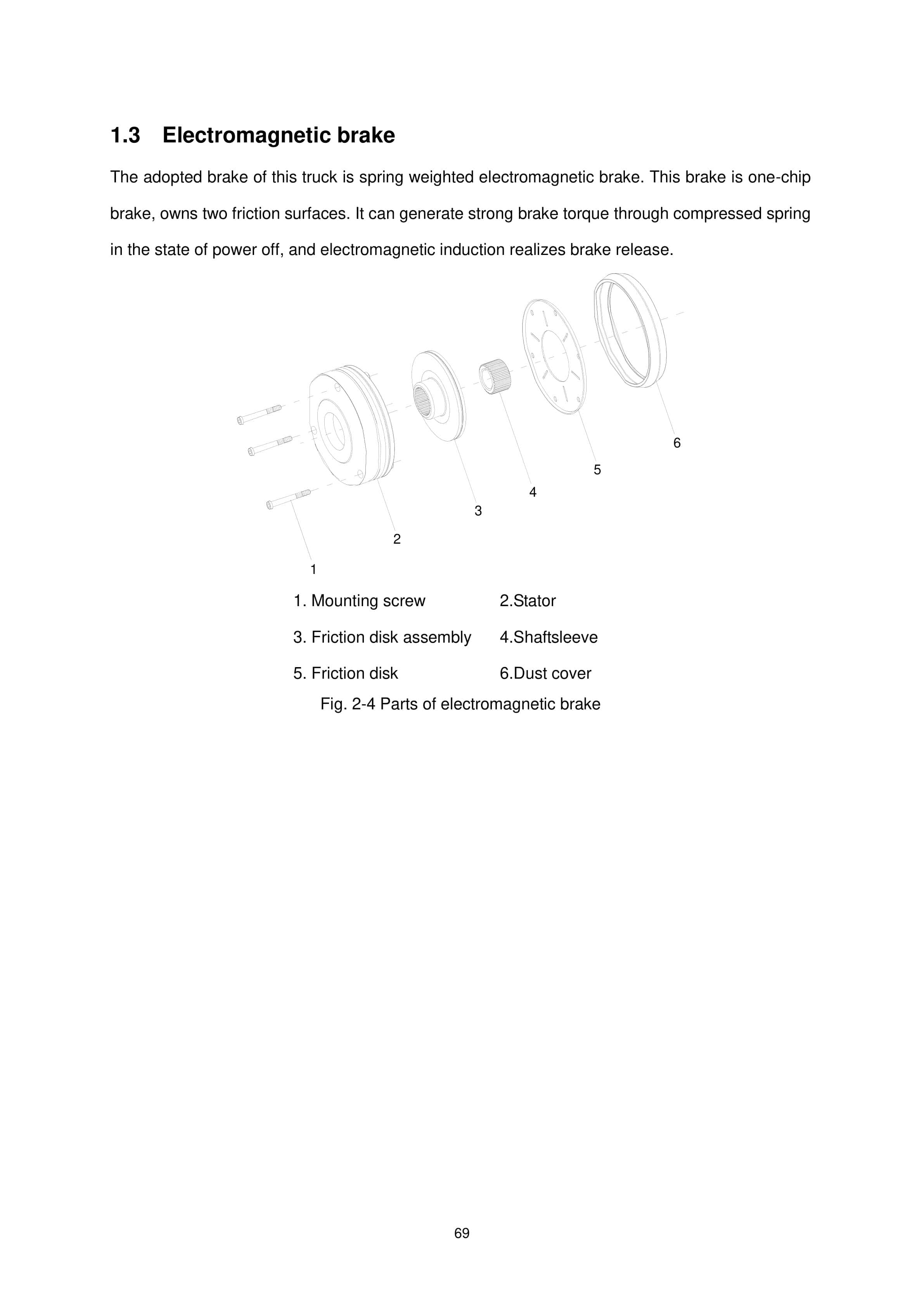 Hangcha CBD20-AC1-L Electric Pallet Truck Operation and Maintenance Manual-3