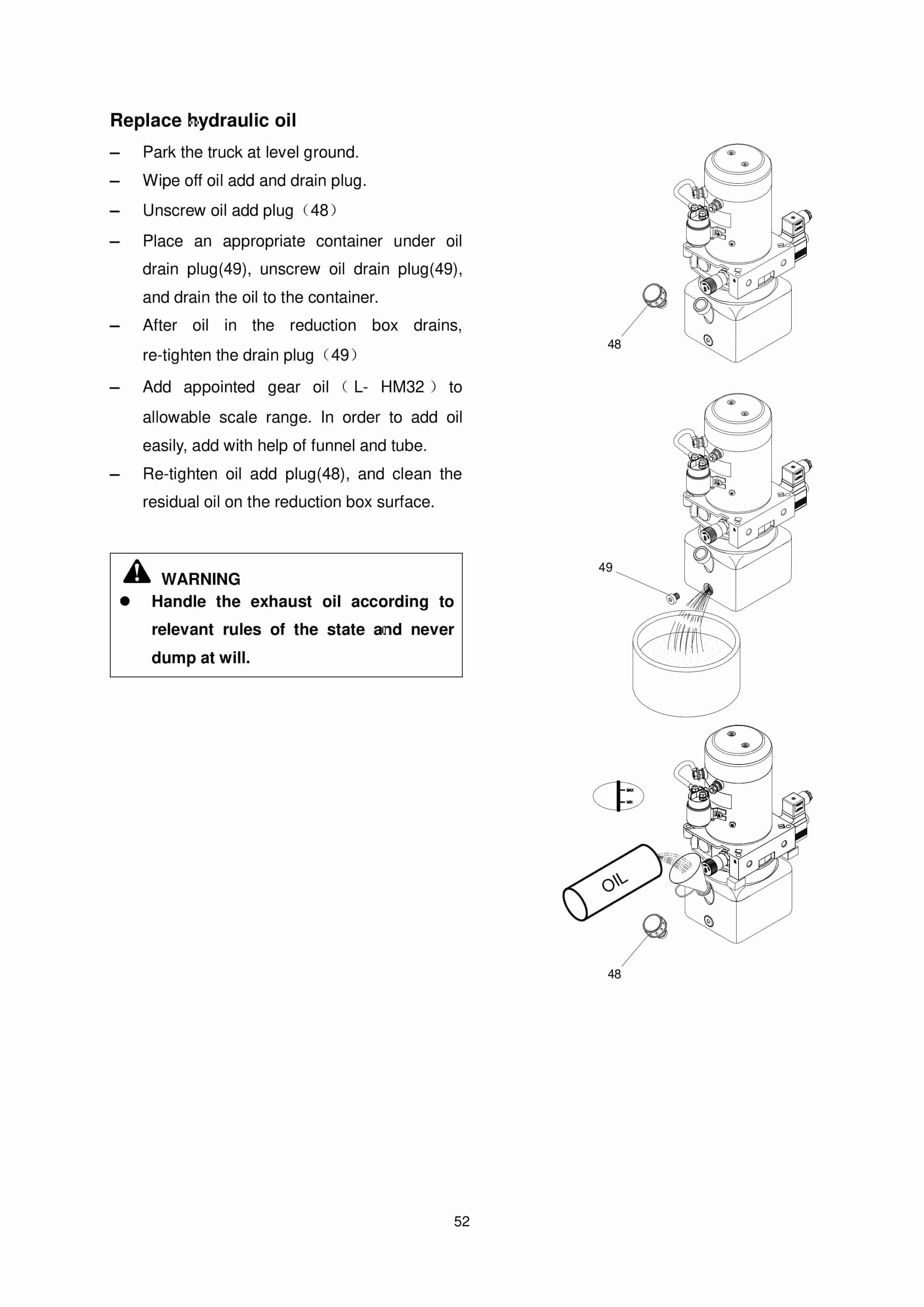 Hangcha CBD20-AC1 to CBD30-AZ3S Operation and Maintenance Manual-2