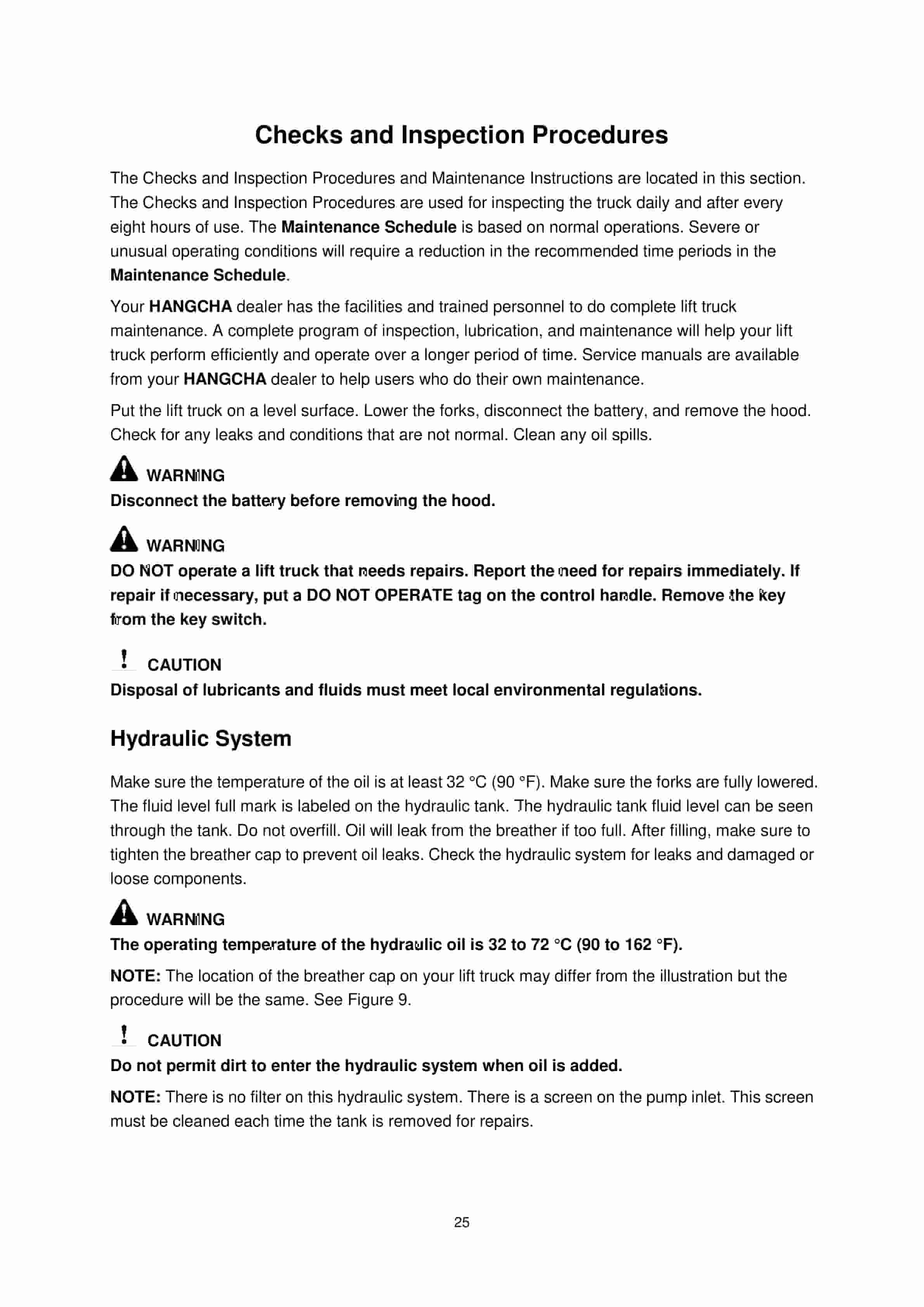 Hangcha CBD20-TC1 Electric Pallet Truck Operating Manual-3