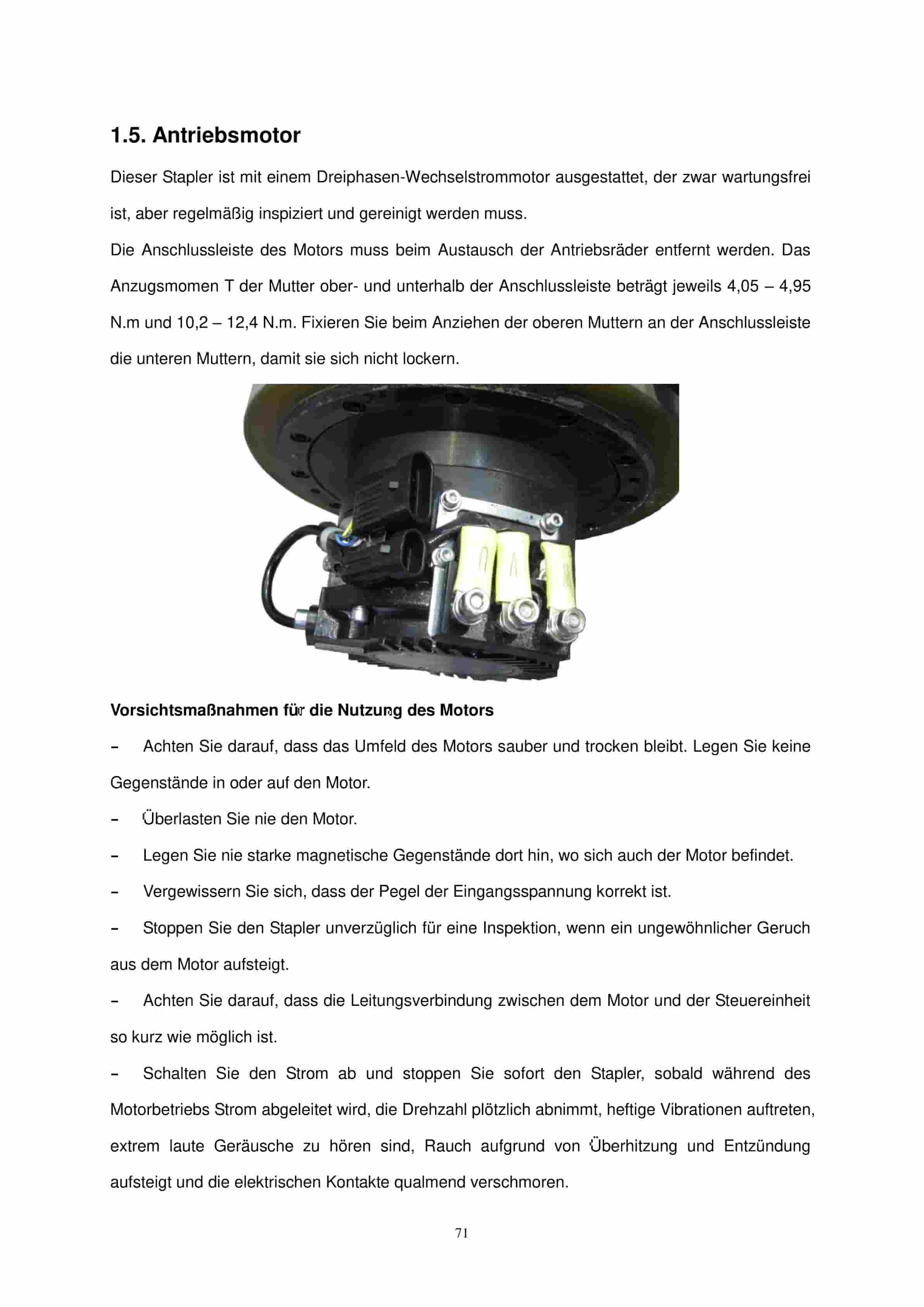 Hangcha CDD10-AMC1-L, CDD12-AMC1-L Operation and Maintenance Manual DE-3