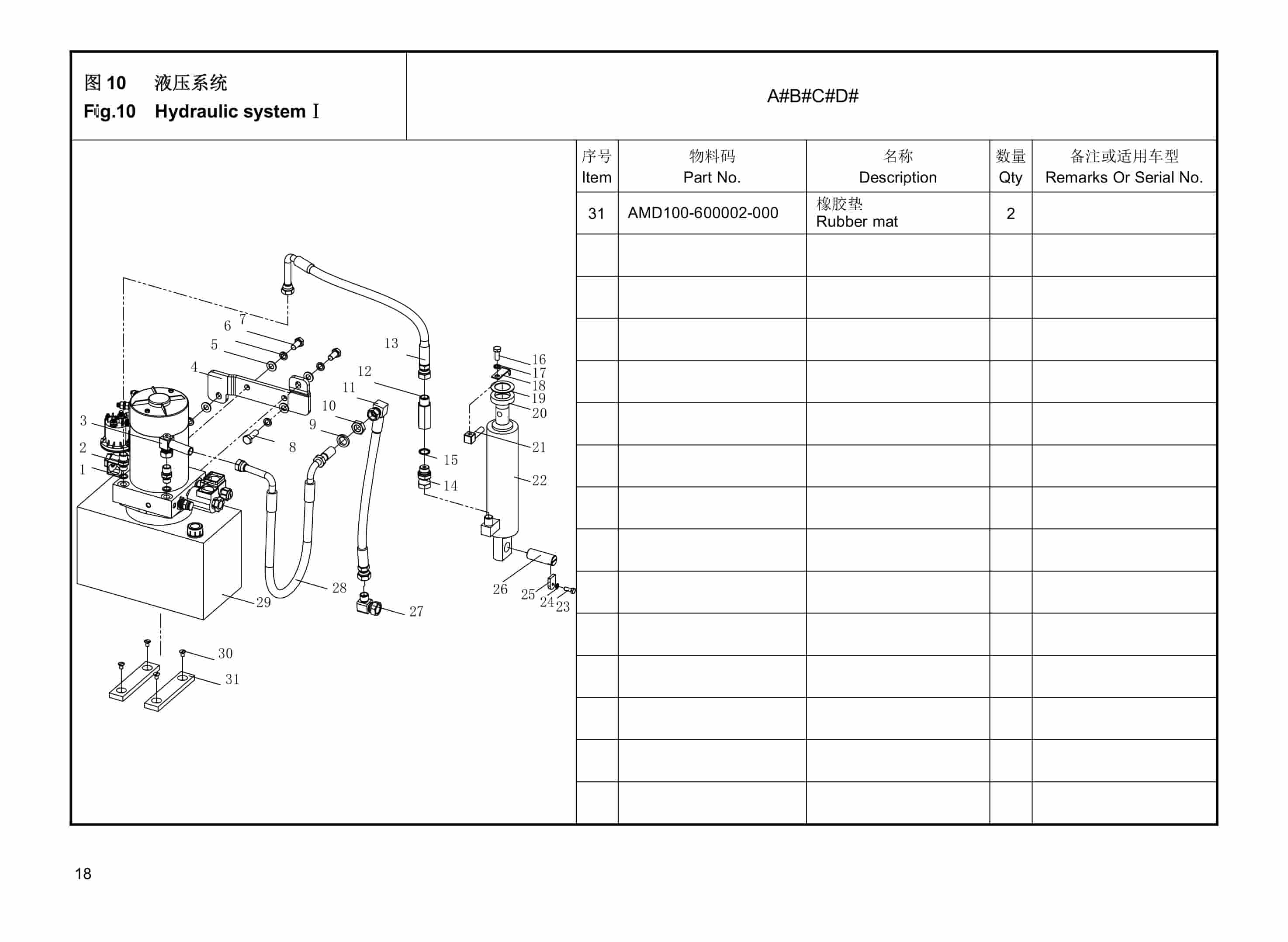 Hangcha CDD10-AMC1-L to CDD12-AMC2-L Parts Catalog-2
