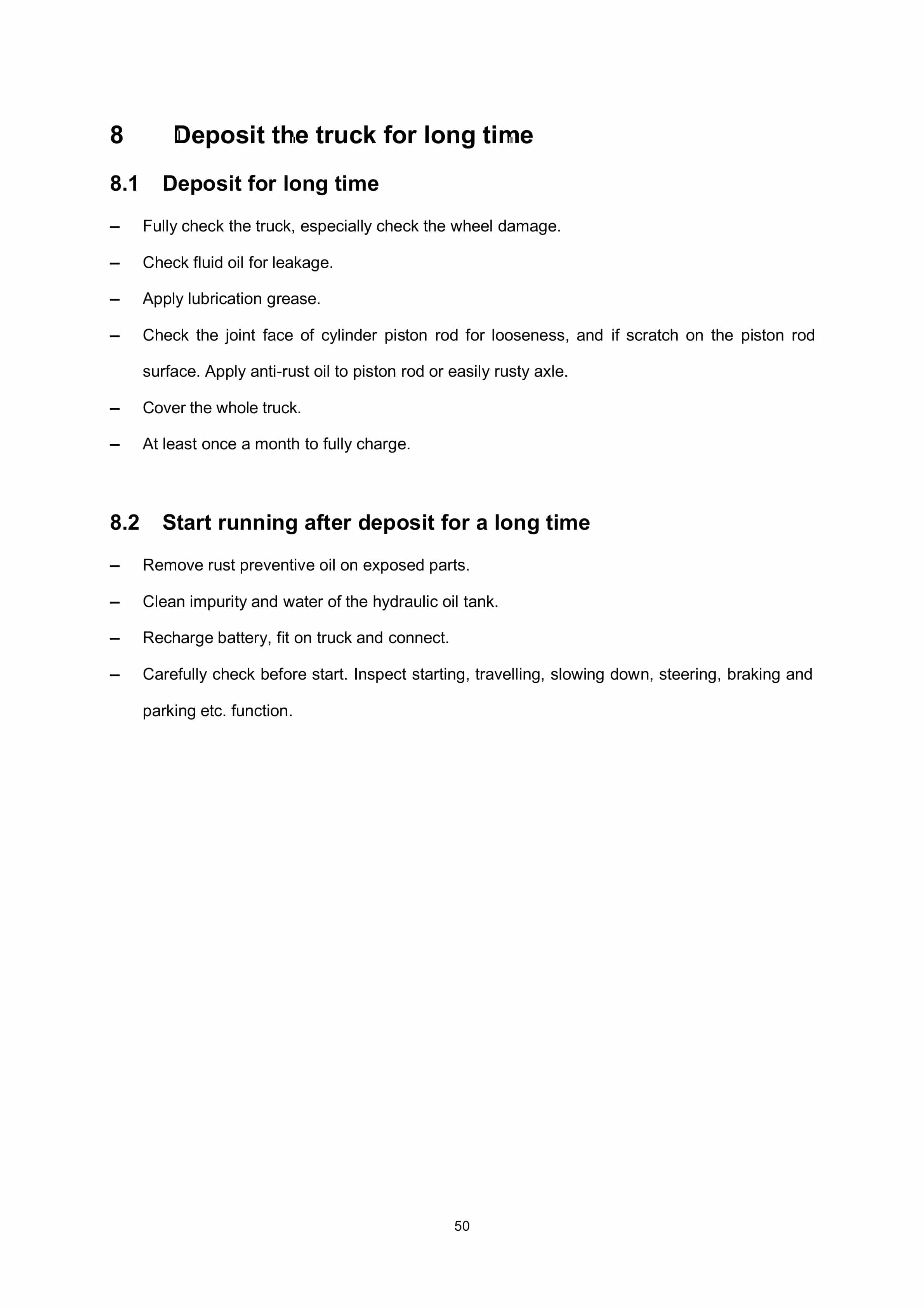 Hangcha CDD10-AMC1 to CTD12-AMC1-SZ Operation and Maintenance Manual-2