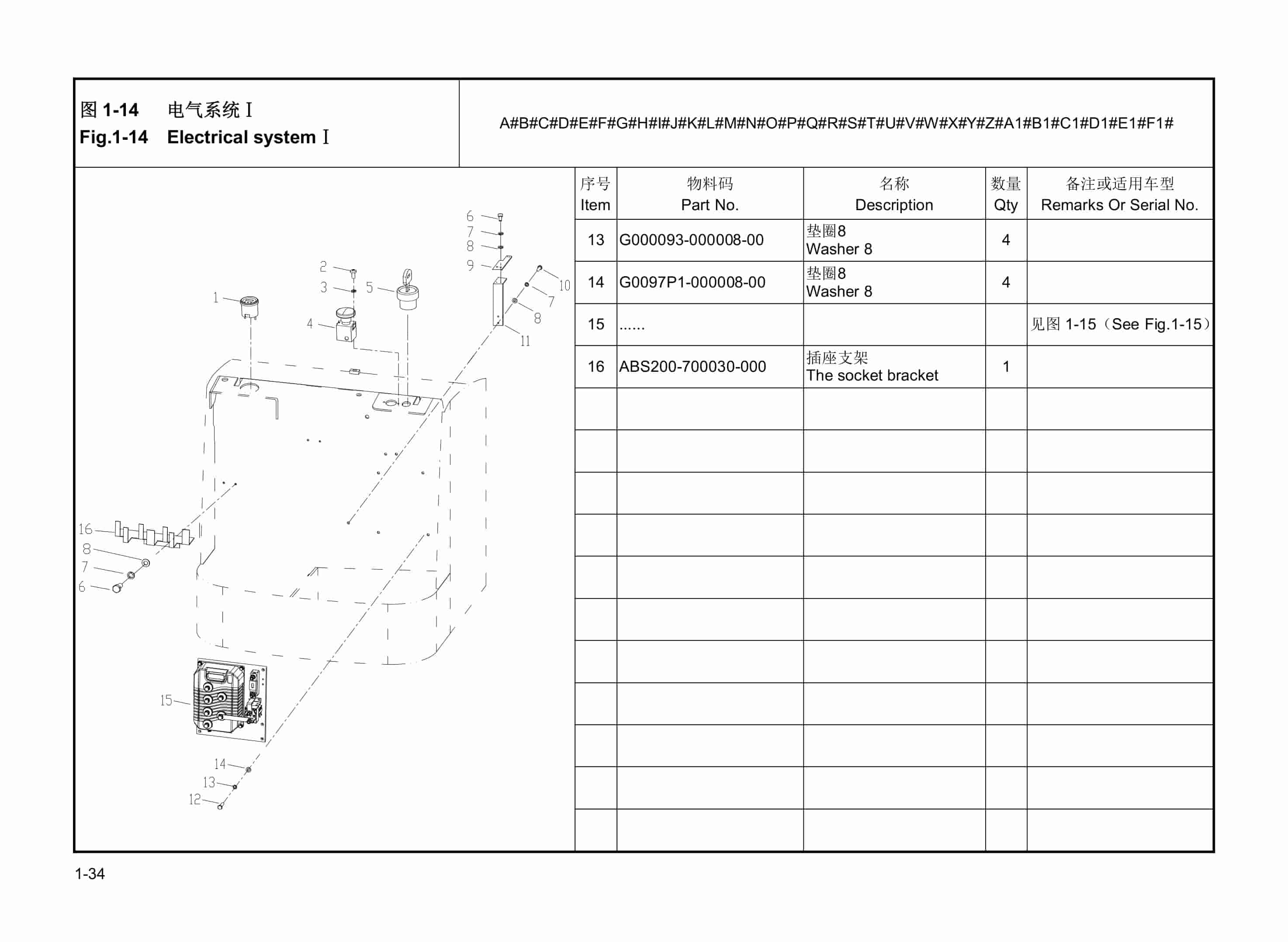 Hangcha CDD12-AC1 to CDD20-AZ3-I Parts Catalog 5 Hangcha CDD12-AC1 to CDD20-AZ3-I Parts Catalog-5