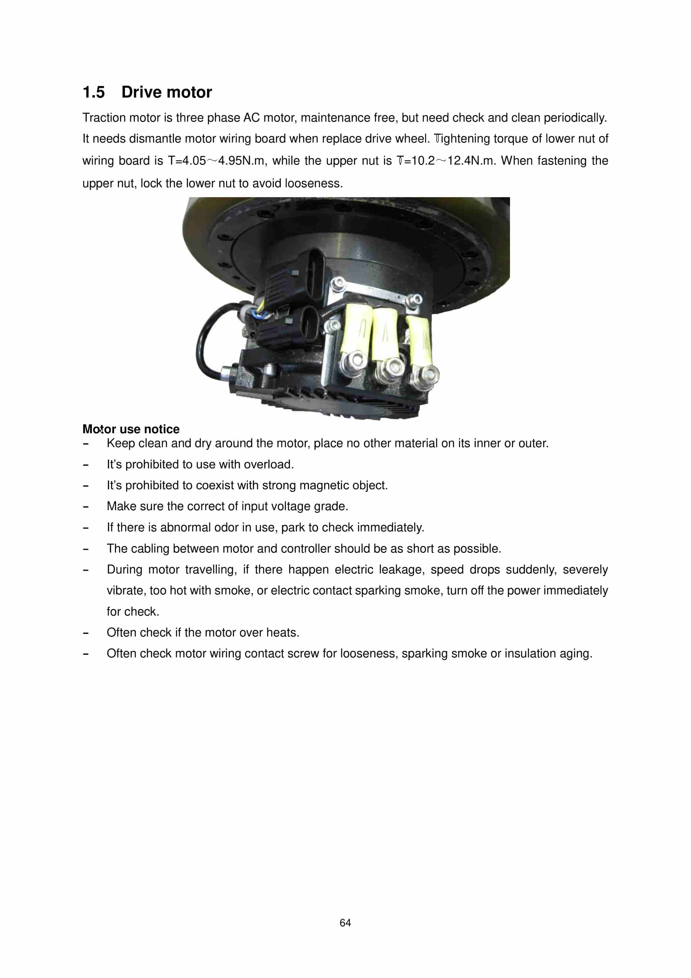 Hangcha CDD12-AEC1 to CTD16-AEC1S Operation and Maintenance Manual-3