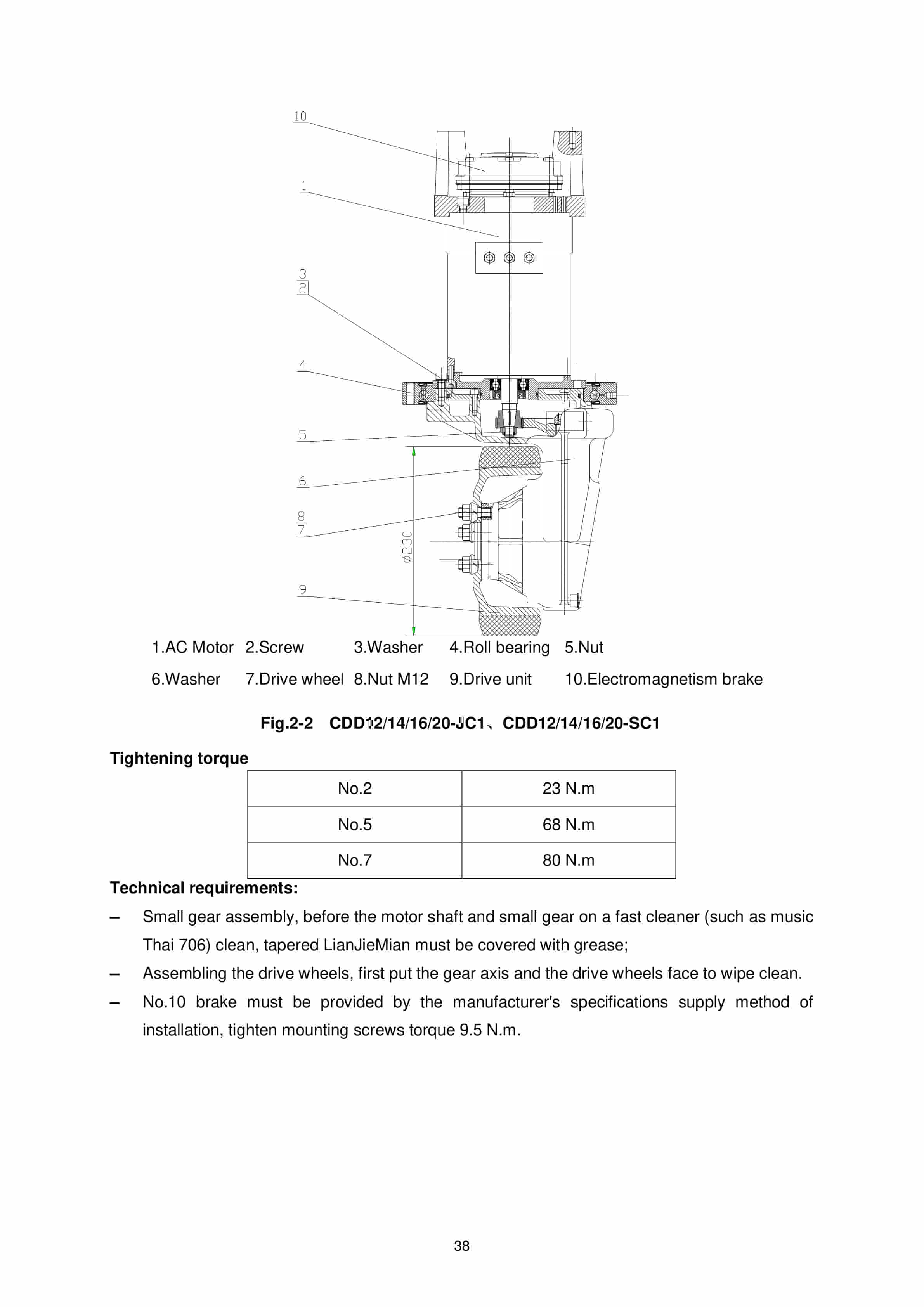 Hangcha CDD12H-J to CDD20H-SC1 Operation and Maintenance Manual-2