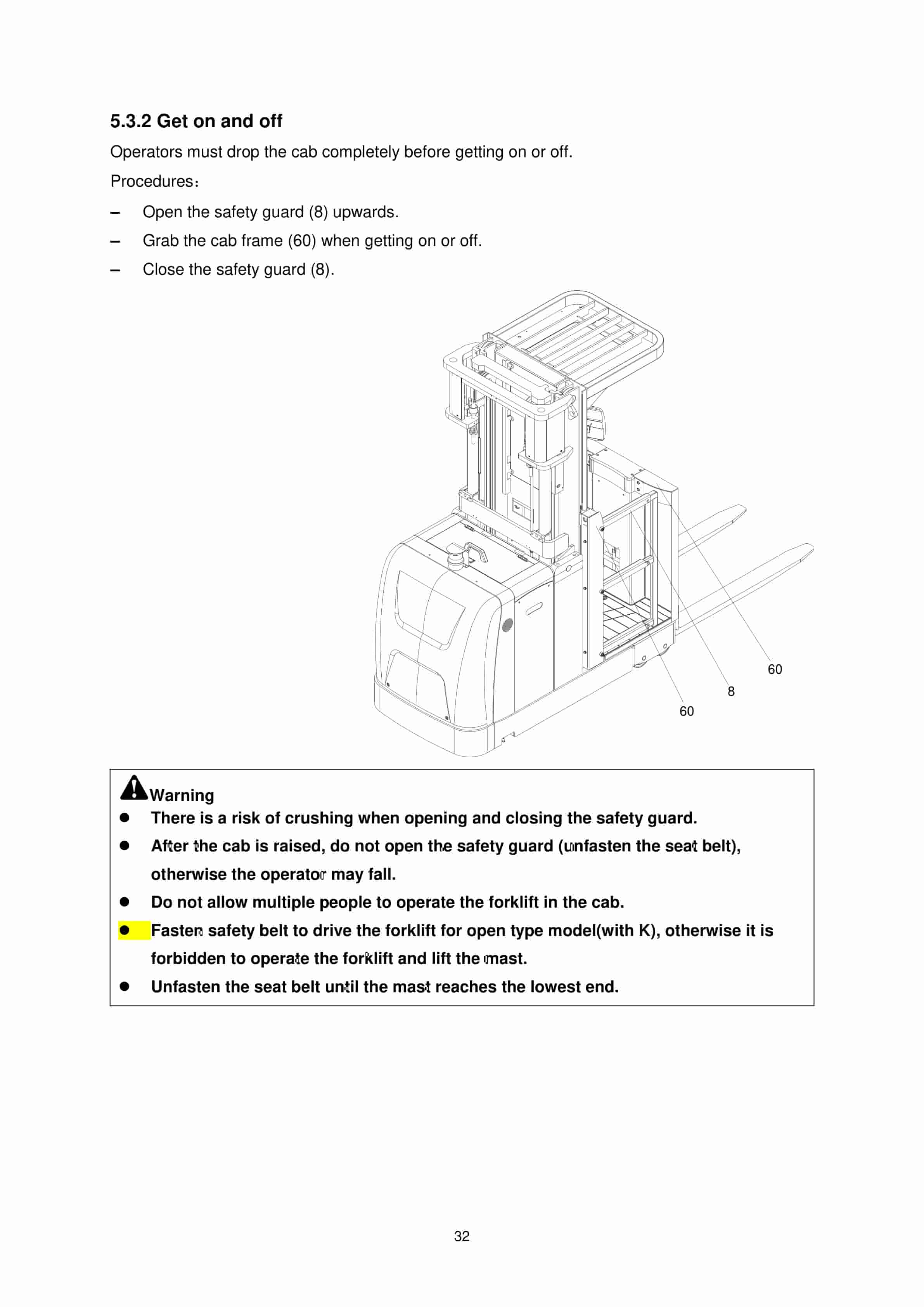 Hangcha CJD10-AC1-M1 to CJD10-AC2-M2K Operation and Maintenance Manual-2