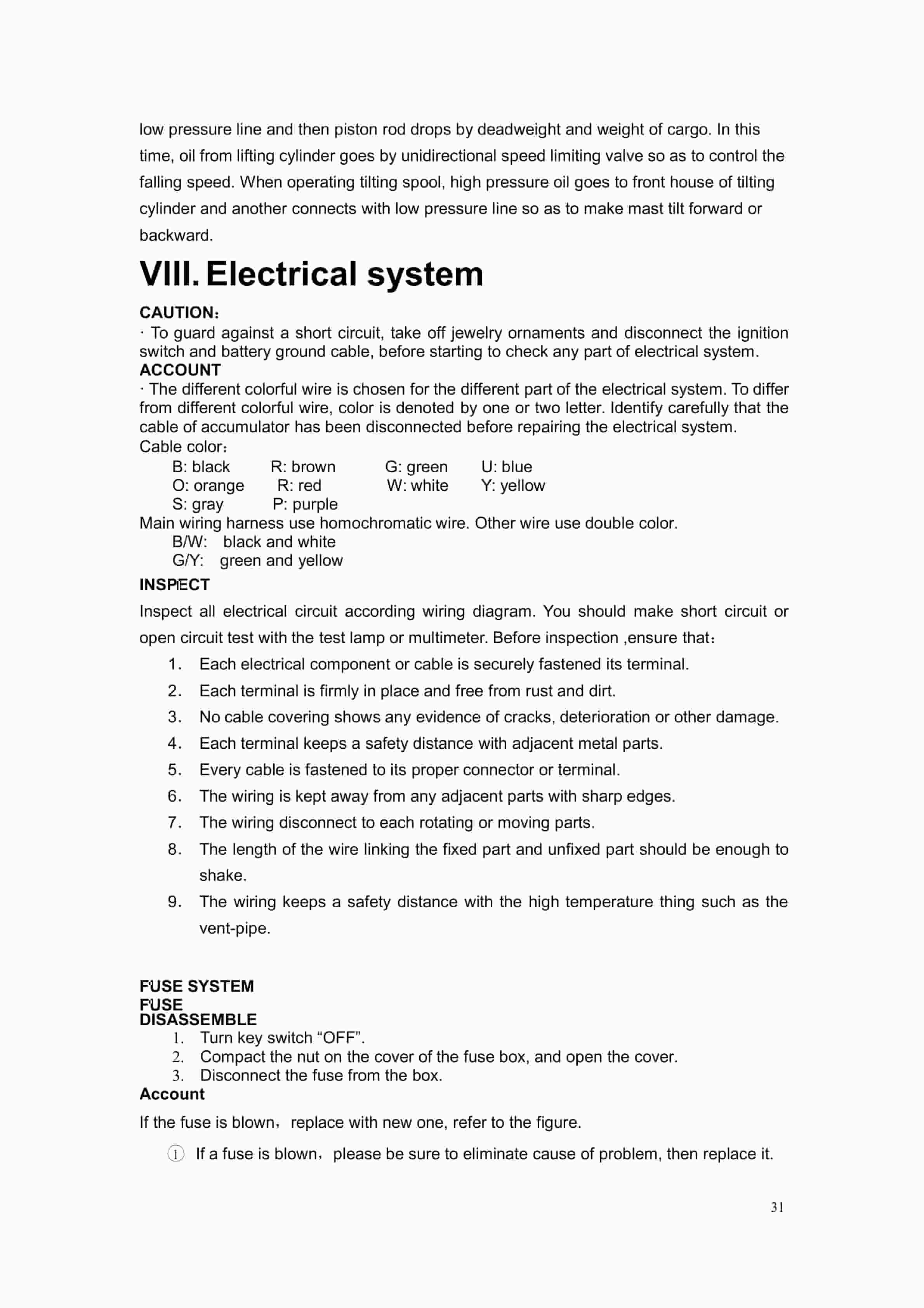 Hangcha CPCD120-XW25 to CPCD160-XW79 Service Manual-3