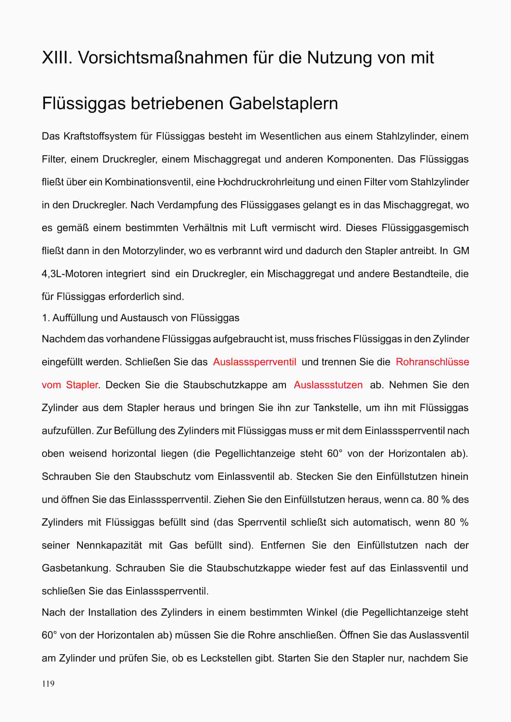 Hangcha CPCD15-XW97F to CPCD55-XXH8BN Operation and Maintenance Manual DE-5