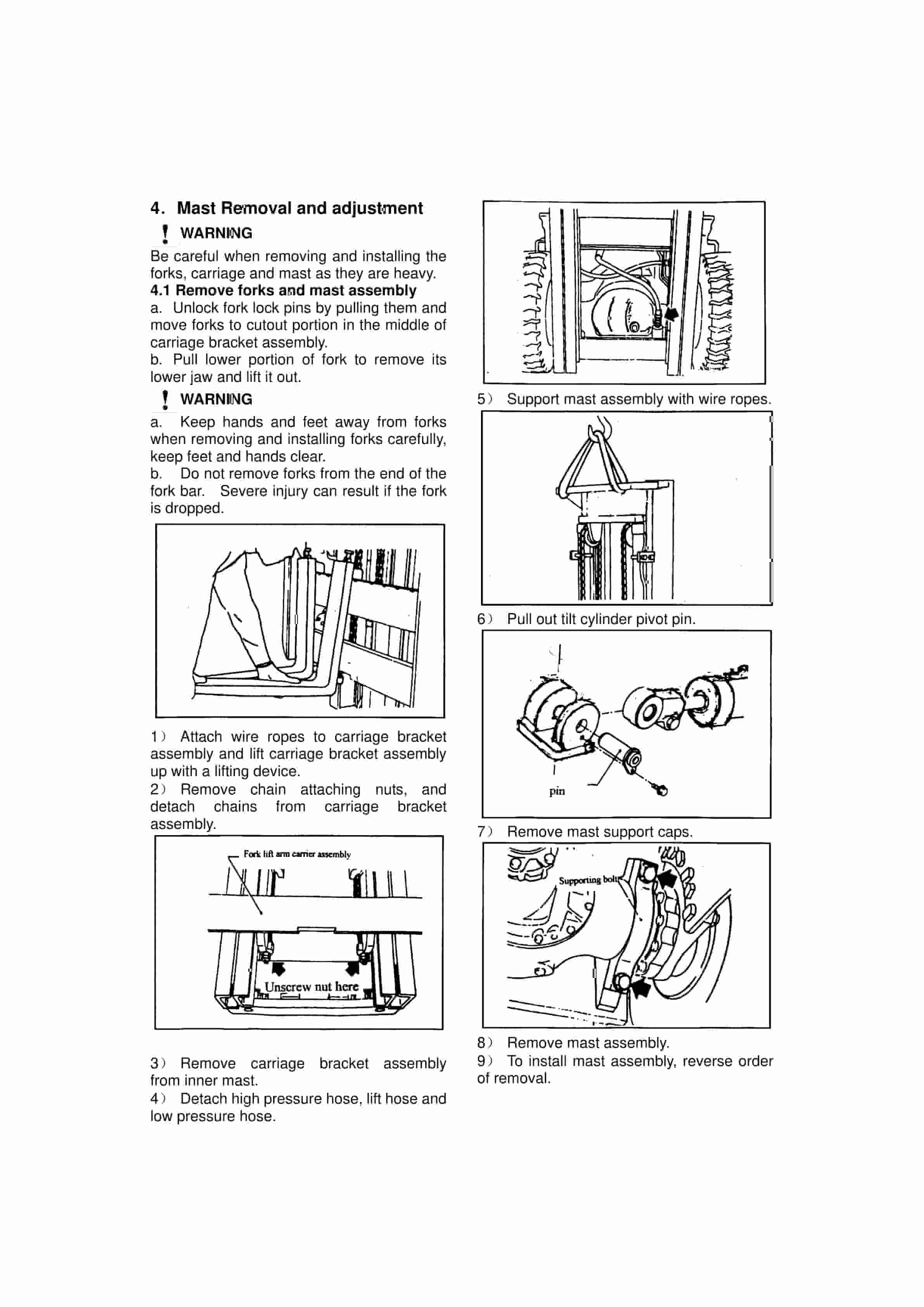Hangcha CPCD20-AW27 to CPCD35-AW67 Service Manual-4