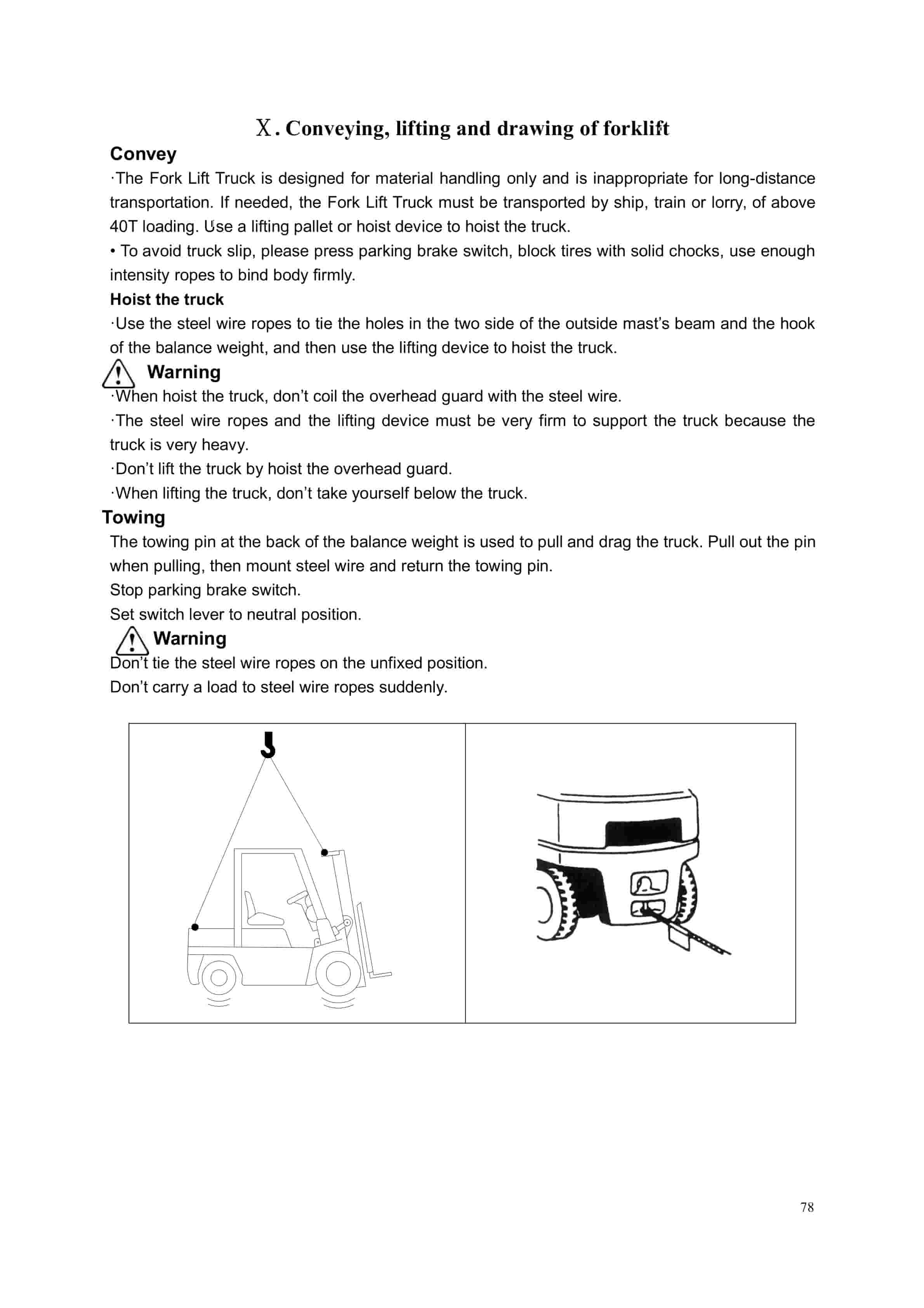 Hangcha CPCD200-W36 to CPCD320-W50 Operation and Maintenance Manual-4