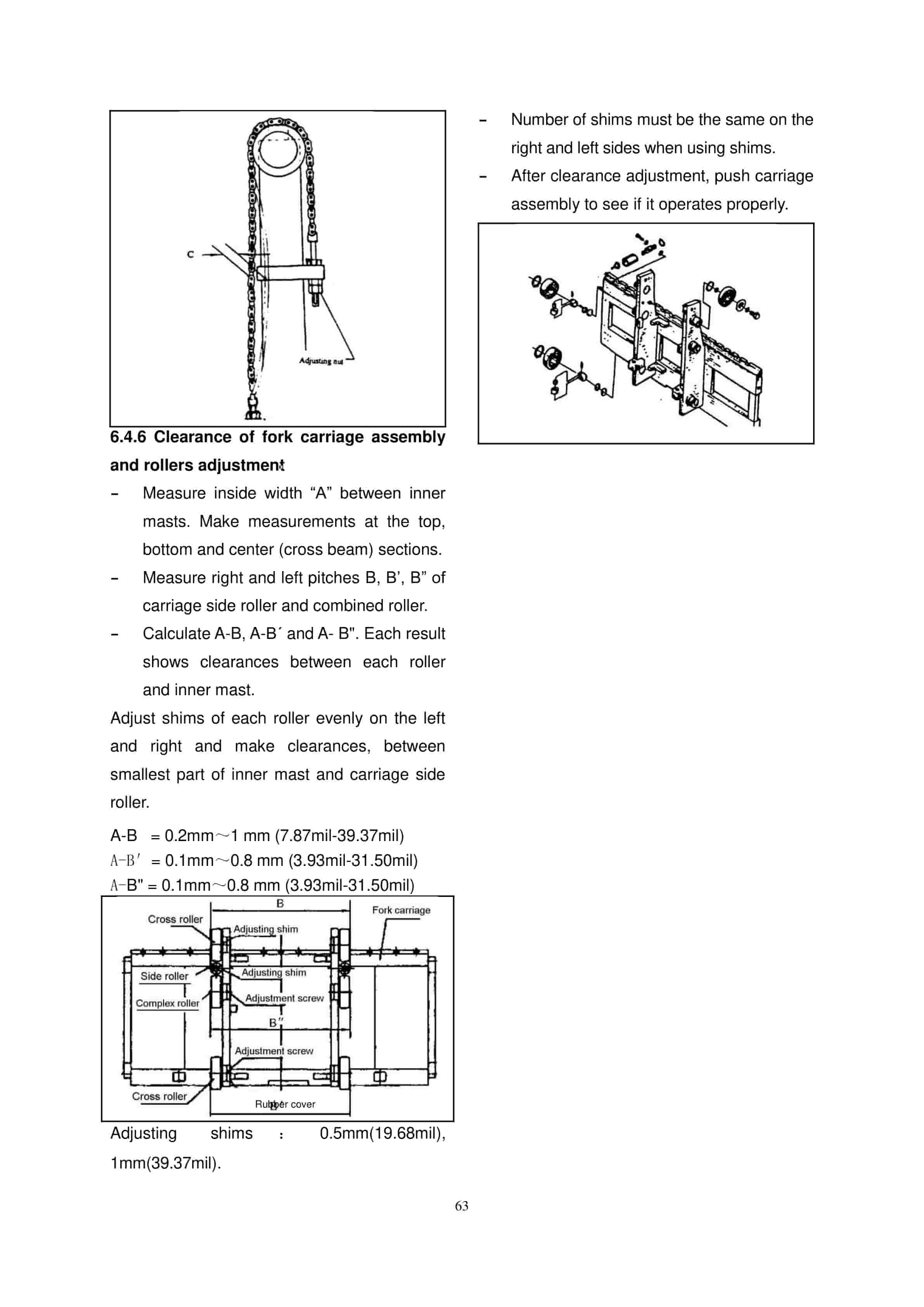Hangcha CPCD40-XW99BN to CPYD55-XXH11BN Service Manual-4