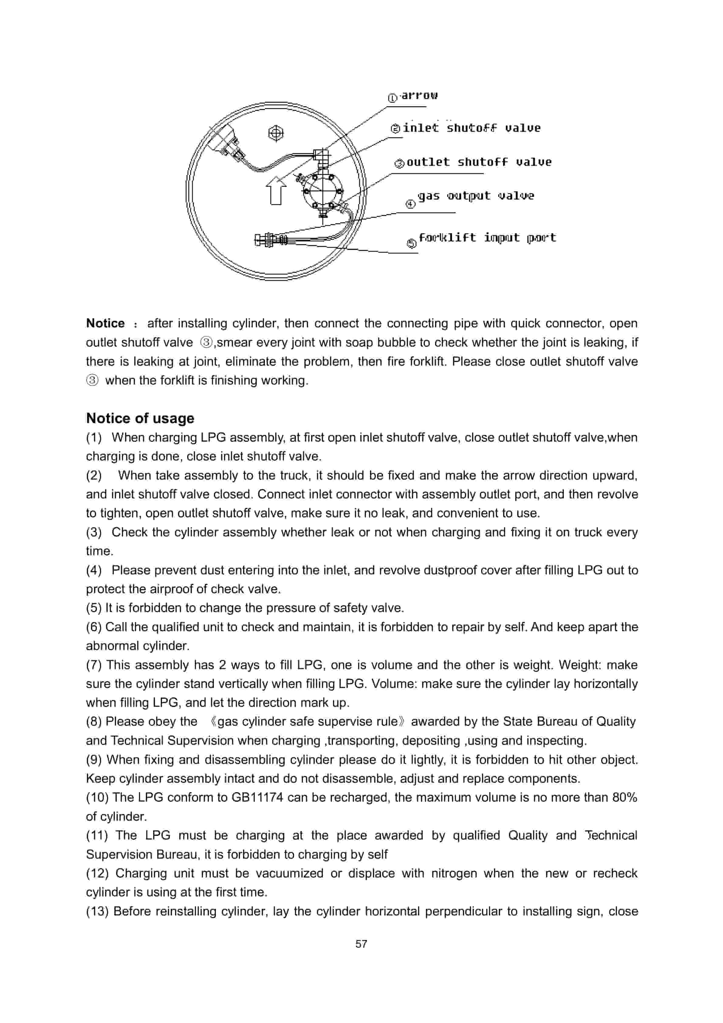 Hangcha CPCD50-RW28 to CPCD70-RW38 Operation and Maintenance Manual-5