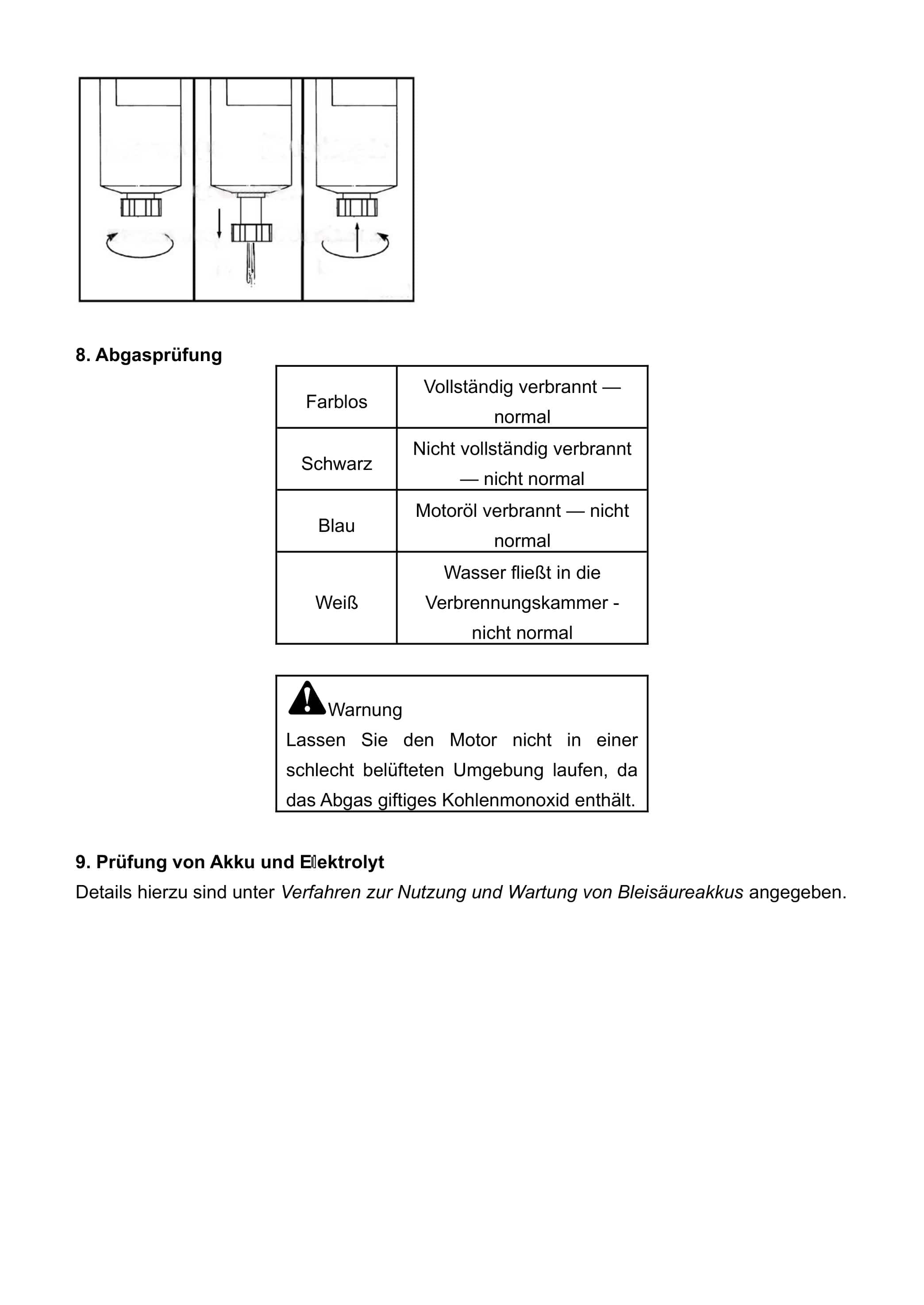 Hangcha CPCD50-XW65E-RT2 to CPCD50-XW70C-RT4 Operation and Maintenance Manual DE-2
