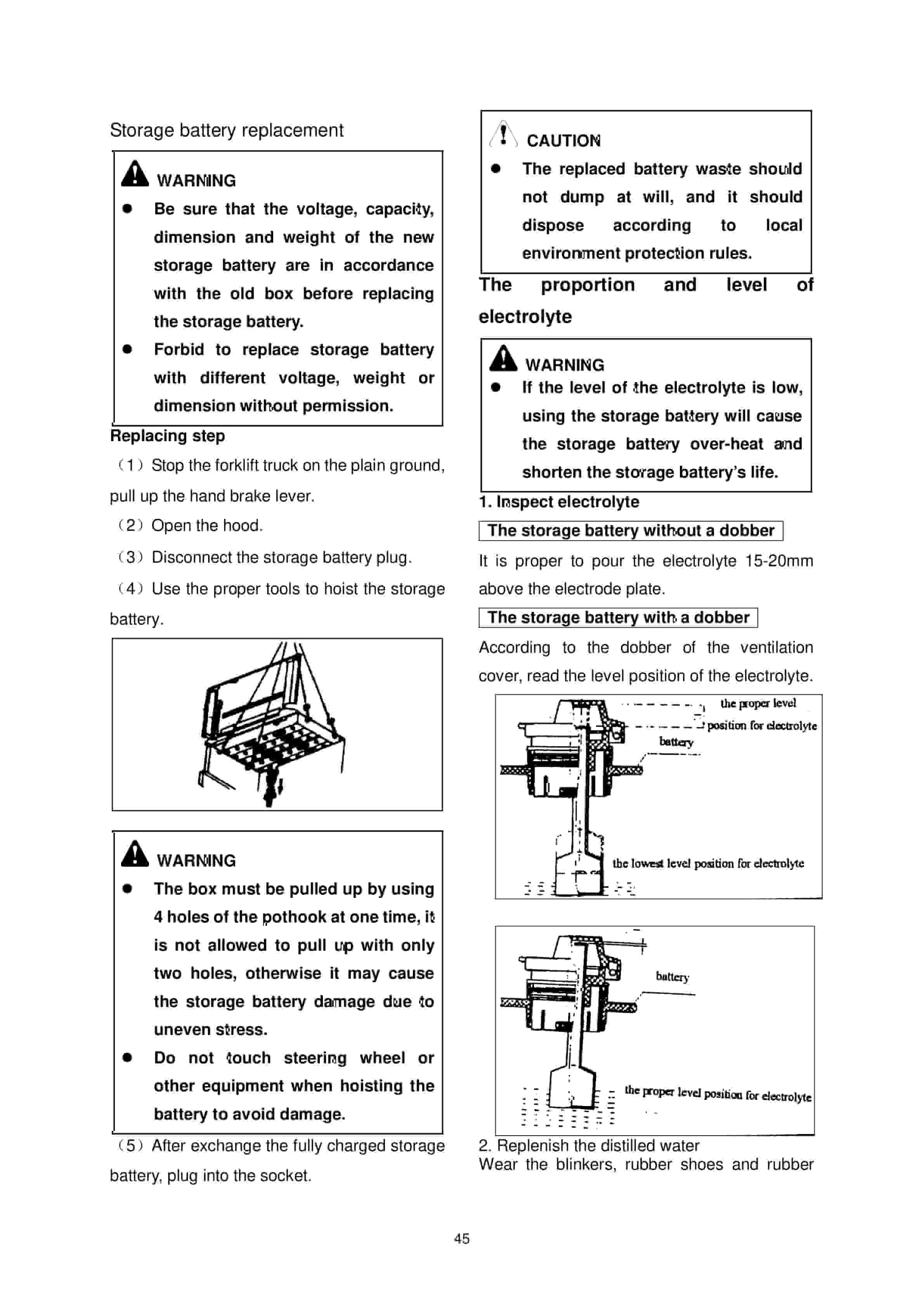 Hangcha CPD10-AC4-Ex to CPD35-AC4-Ex Operation and Maintenance Manual-3