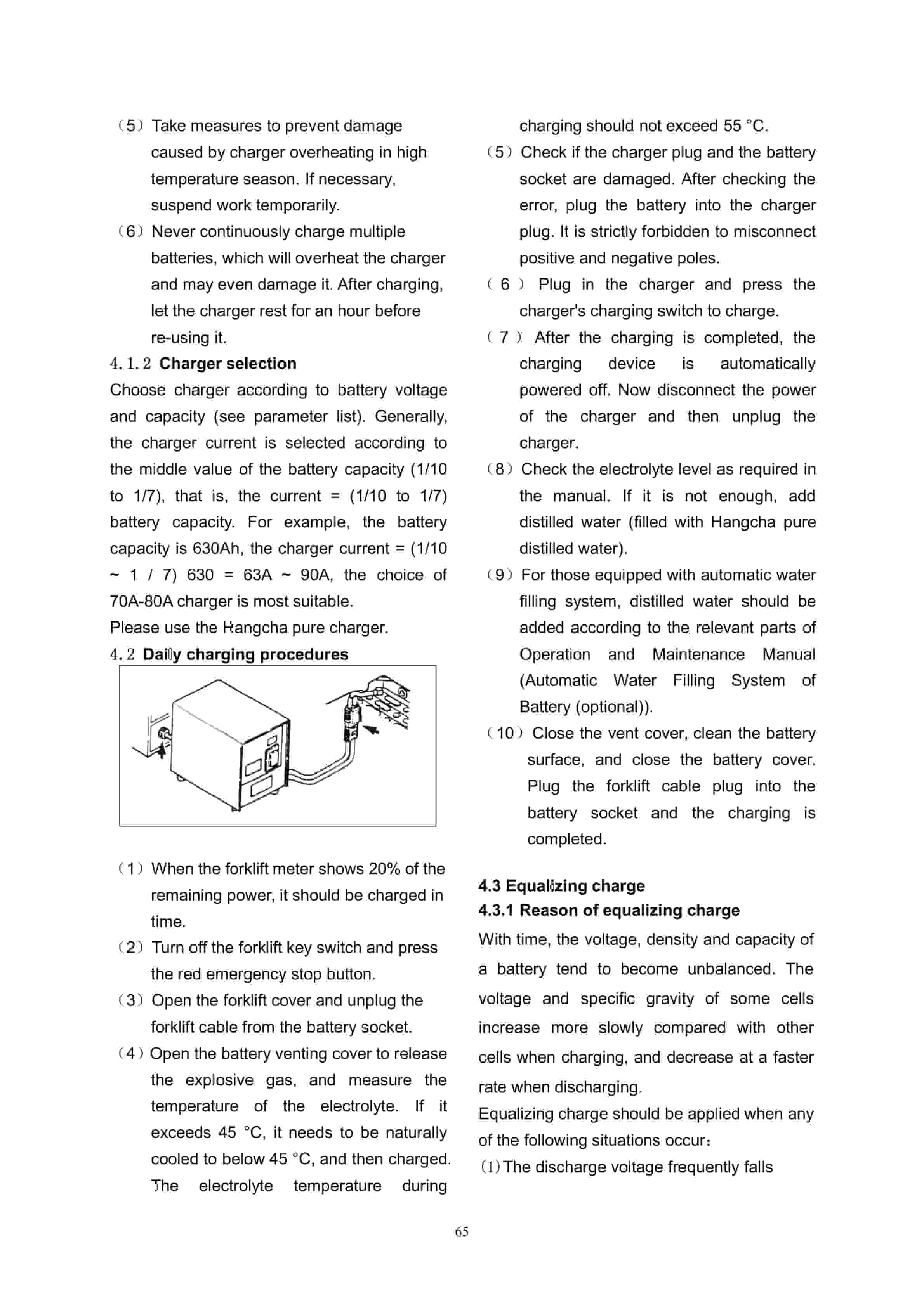 Hangcha CPD10-XC4 to CPD50-XXC4-I Operation and Maintenance Manual-3