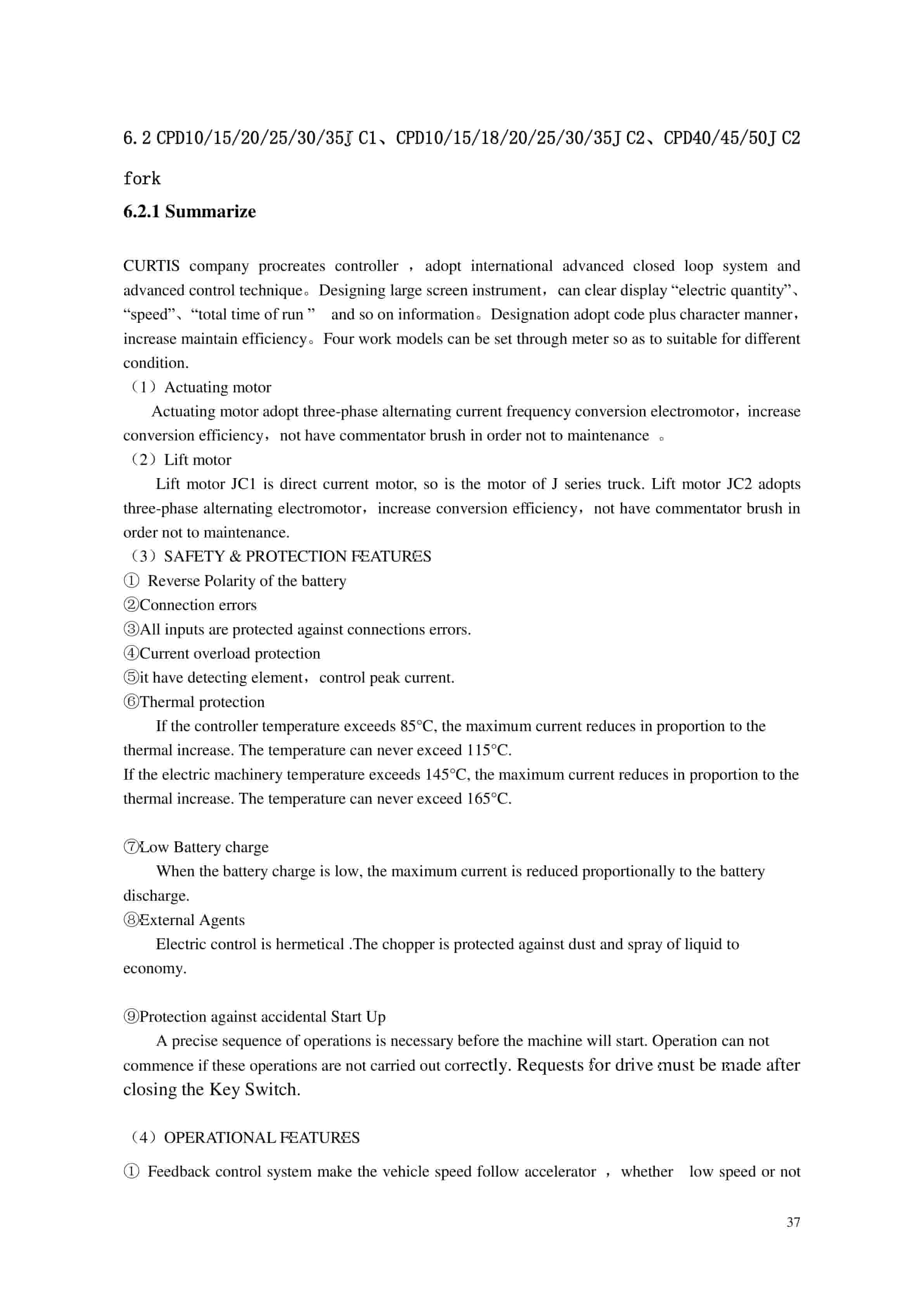 Hangcha CPD10J to CPD50J C2 Service Manual-3