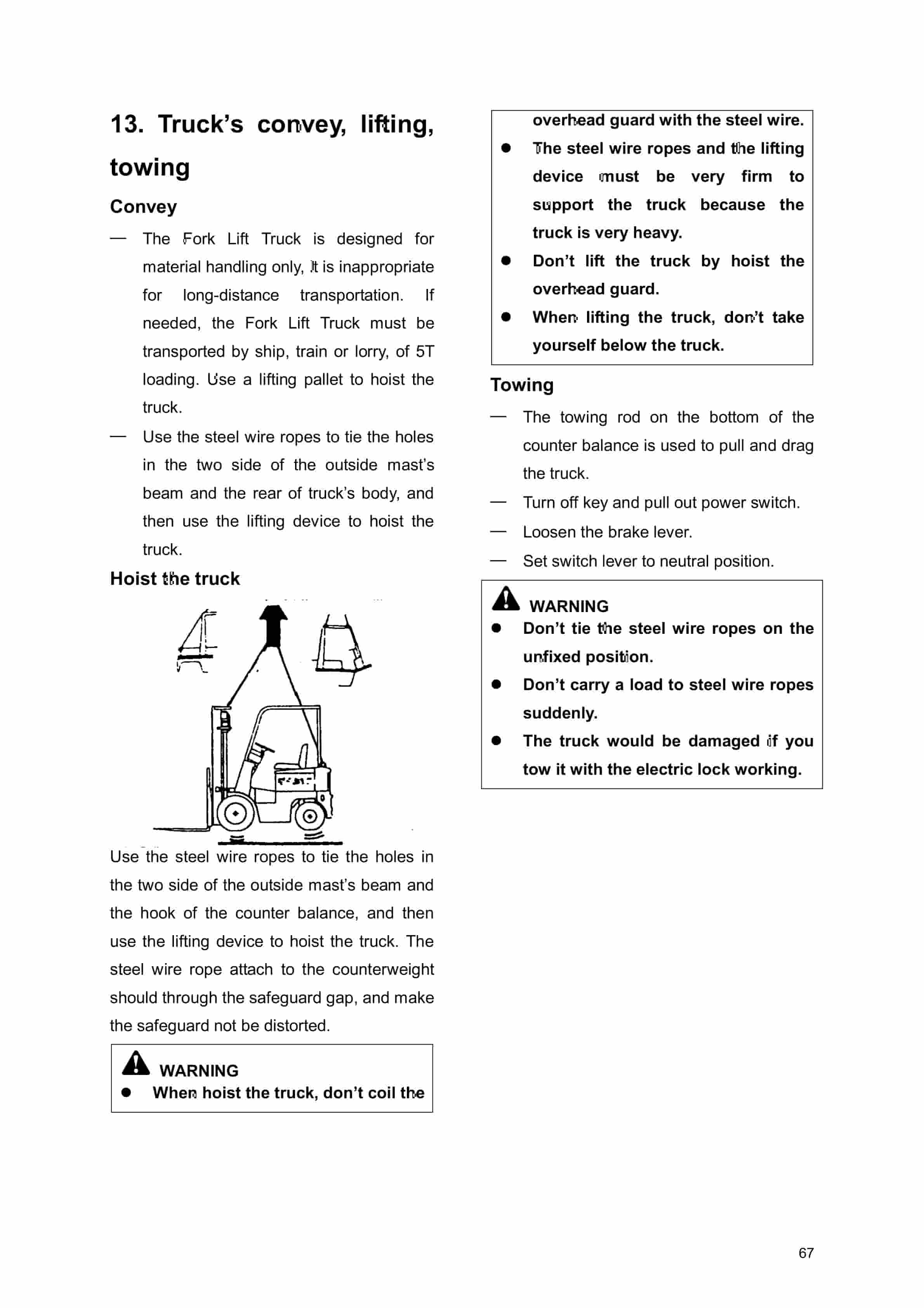 Hangcha CPD10J to CPD50J-D2 Operation and Maintenance Manual-4