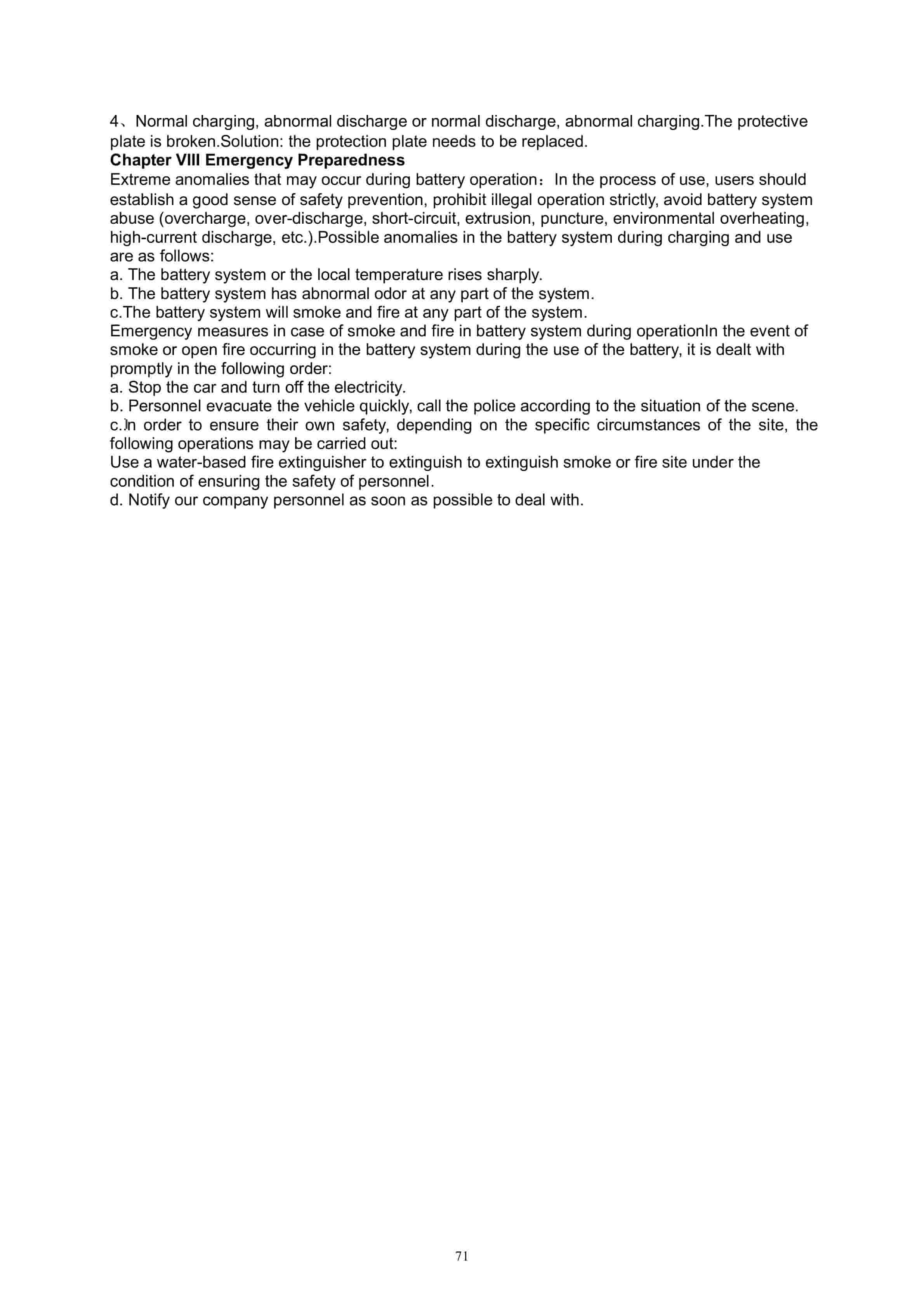 Hangcha CPD15-XD4-SI16 to CPD50-XXD4-SI28 Operation and Maintenance Manual-3