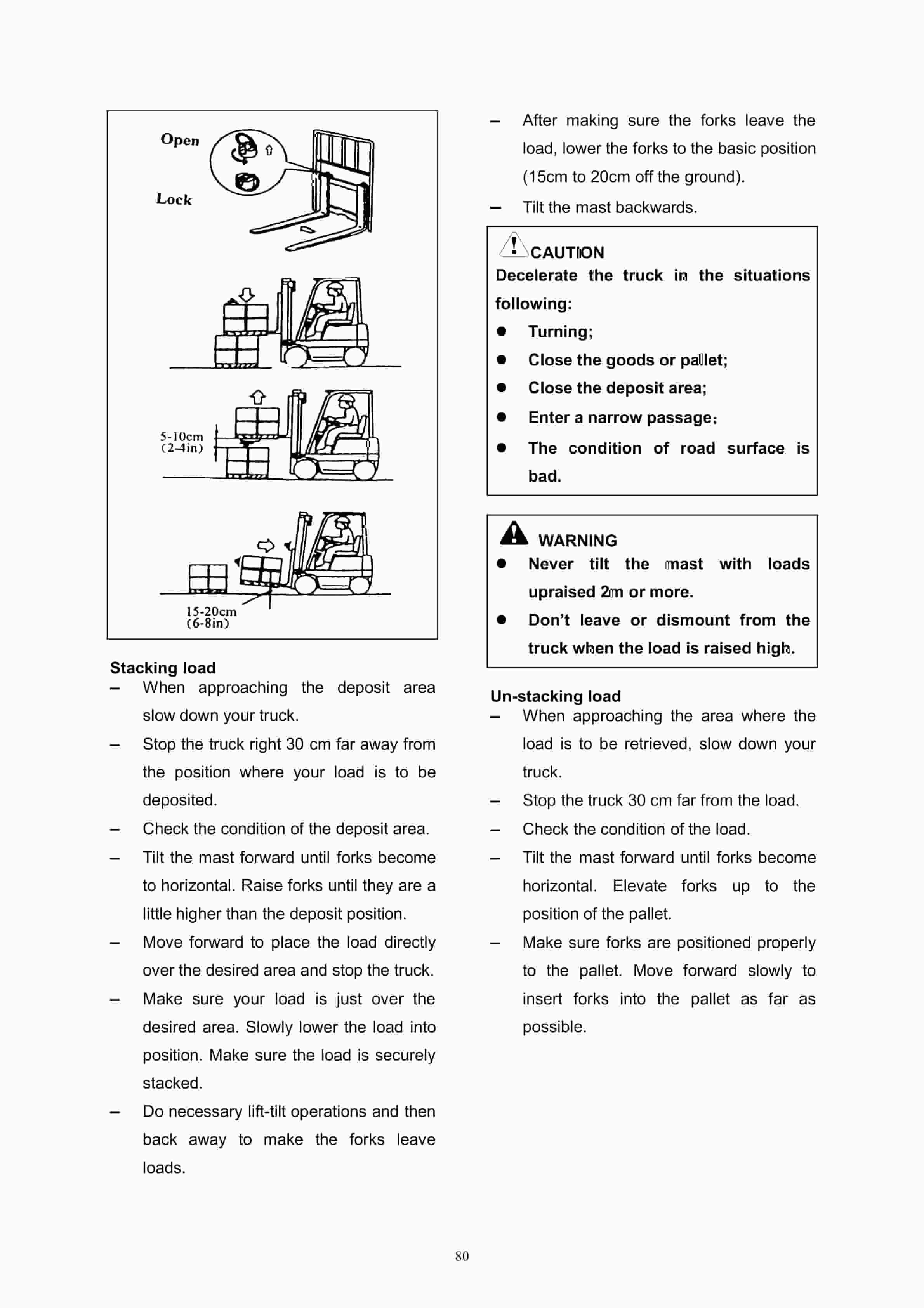 Hangcha CPD15-XD4-SI16 to CPD50-XXD4-SI28 Operation and Maintenance Manual-4