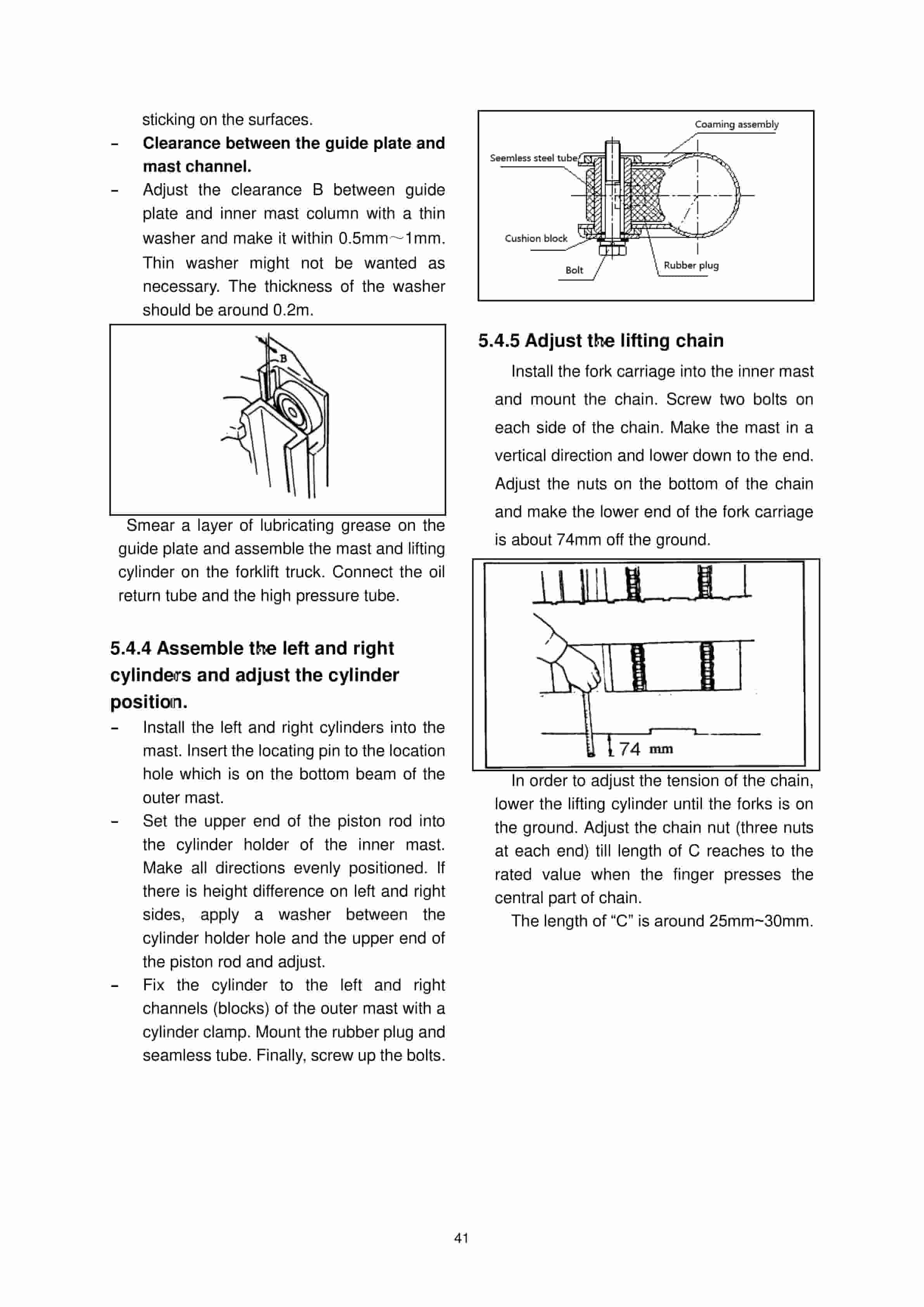 Hangcha CPD25-AC4H, CPD30-AC4H, CPD35-AC4H Electric Forklift Truck Service Manual-4