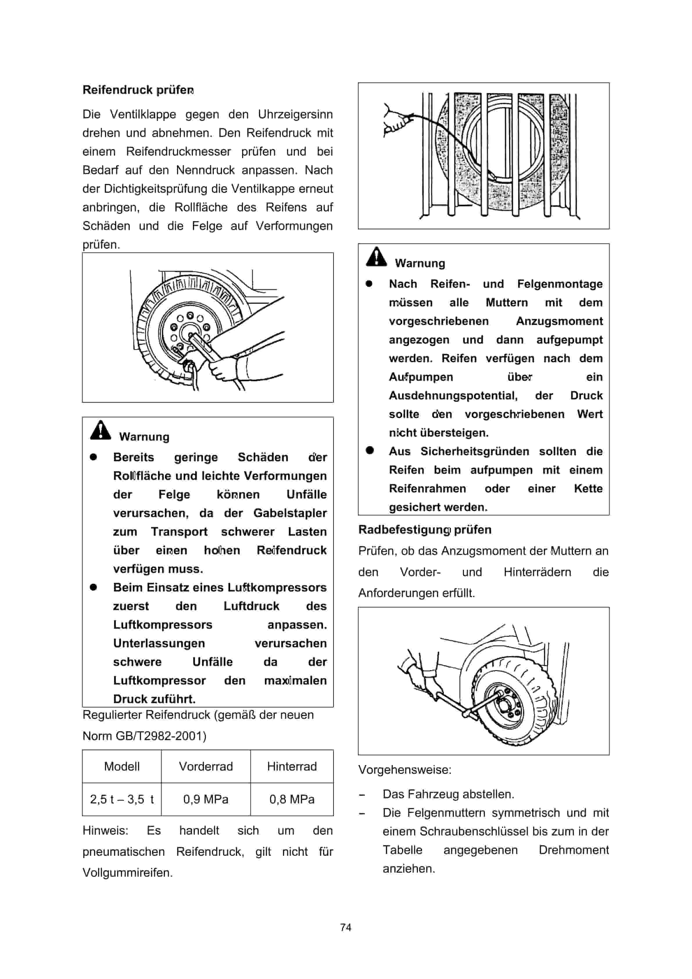 Hangcha CPD25-AC4H to CPD35-AC4H Operation and Maintenance Manual DE-3