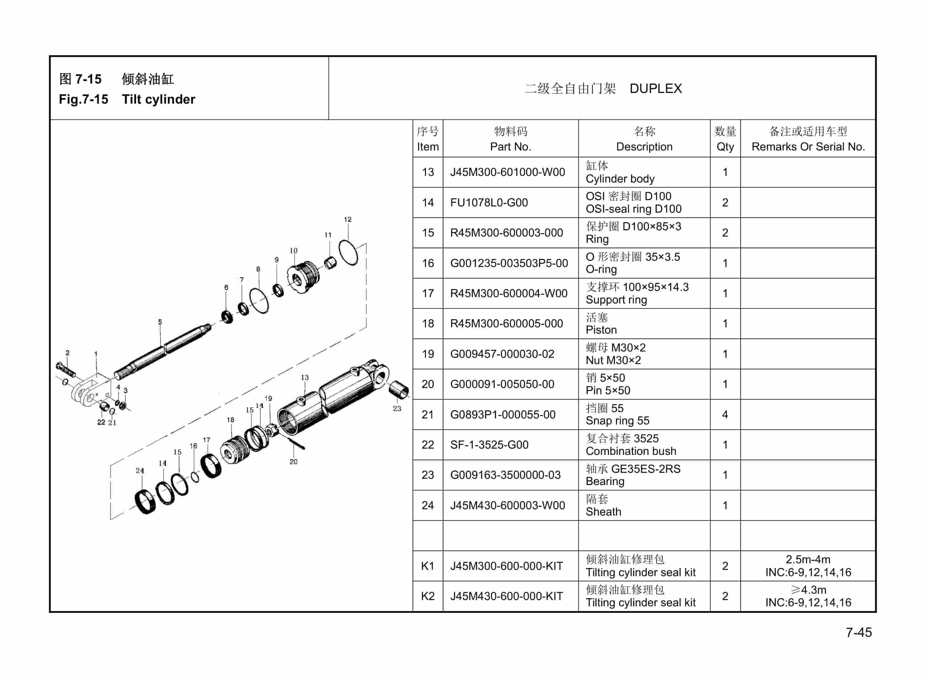 Hangcha CPD40J-D1 to CPD50J-D2-I Parts Catalog-4