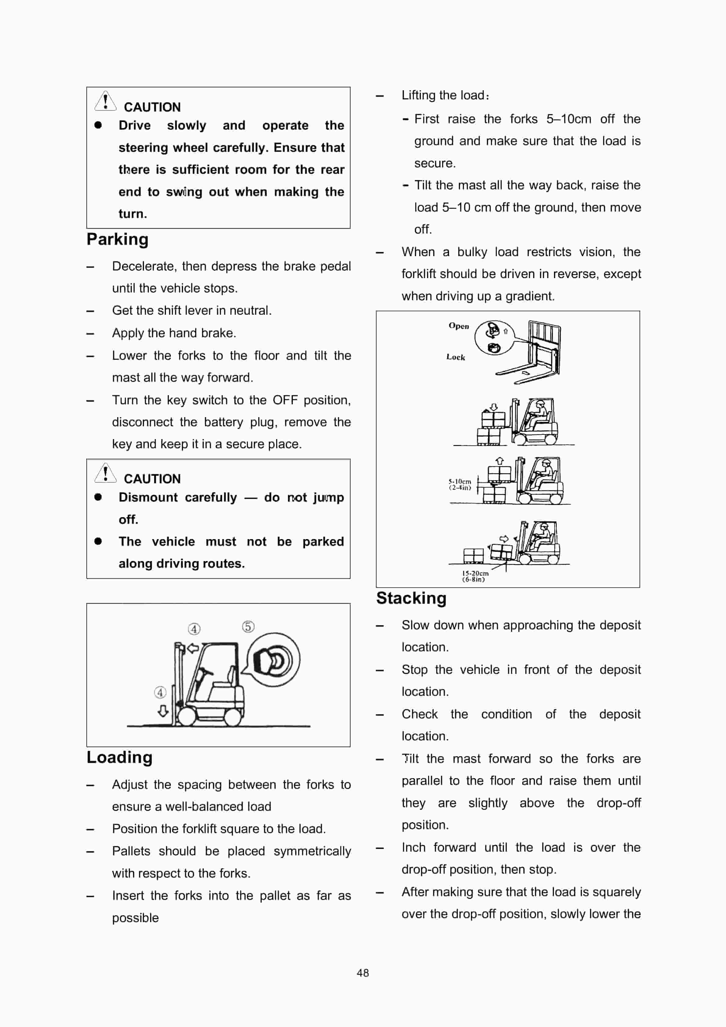 Hangcha CPD60-XC4 to CPD100-XC4-I Operation and Maintenance Manual-2