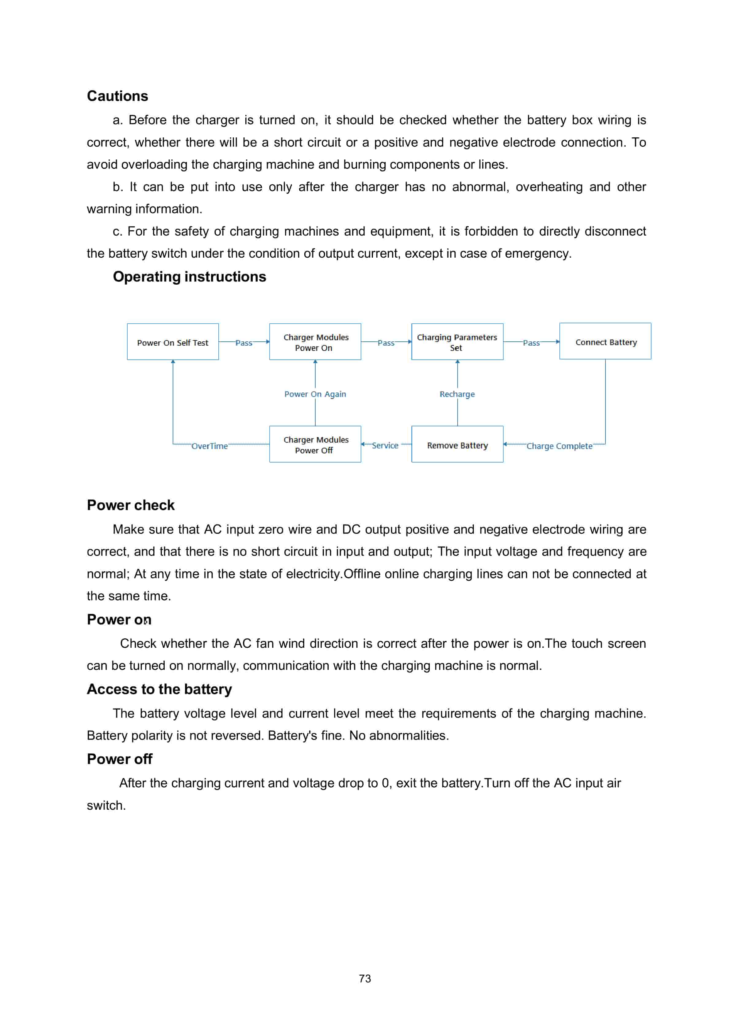 Hangcha CPD60-XC4 to CPD100-XC4-I Operation and Maintenance Manual-4