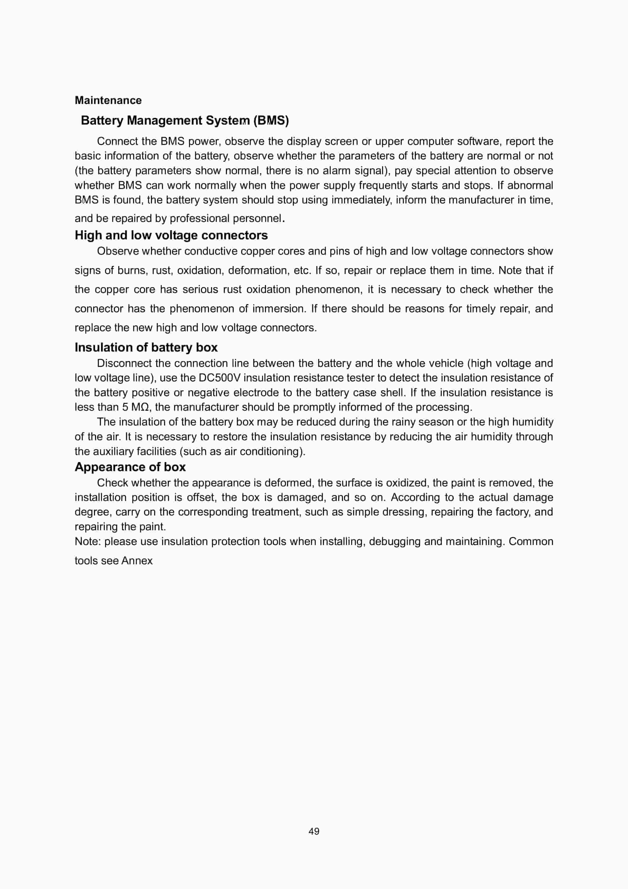 Hangcha CPD7.5-AC1 to CPD10-AMZ3 Operation and Maintenance Manual-3