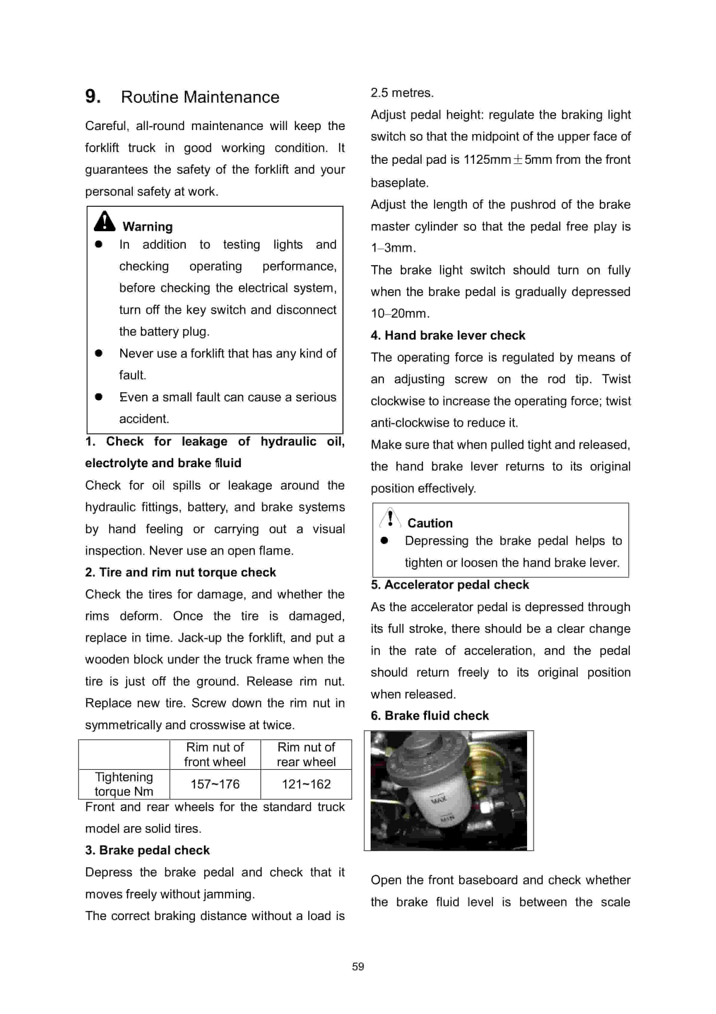 Hangcha CPDS13-AC3 to CPDS20-AC6-I Operation and Maintenance Manual-2