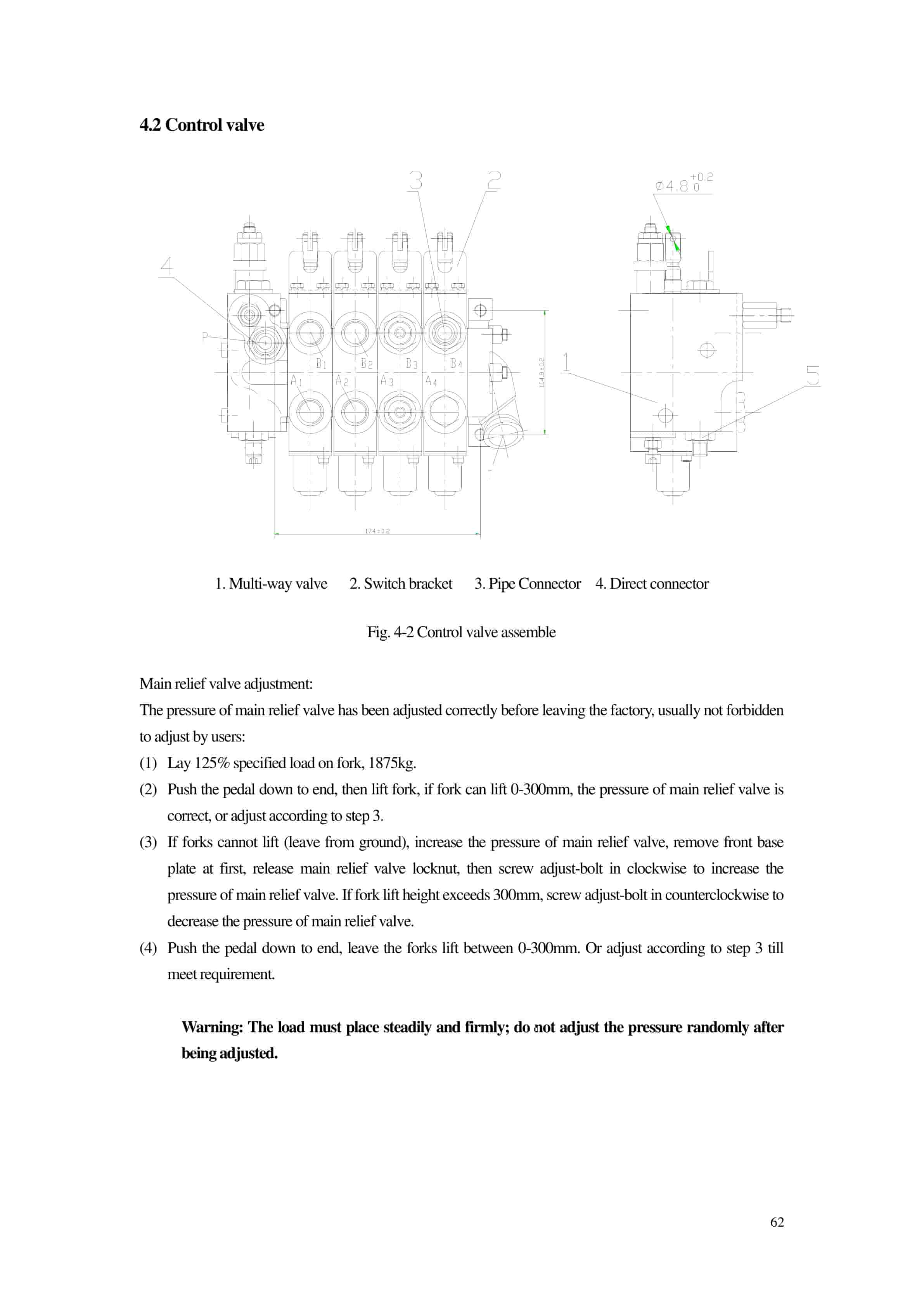 Hangcha CPDS15J-H 3-Wheel Counterbalanced Battery Forklift Truck of Rear-wheel Drive Operation and Maintenance Manual-4