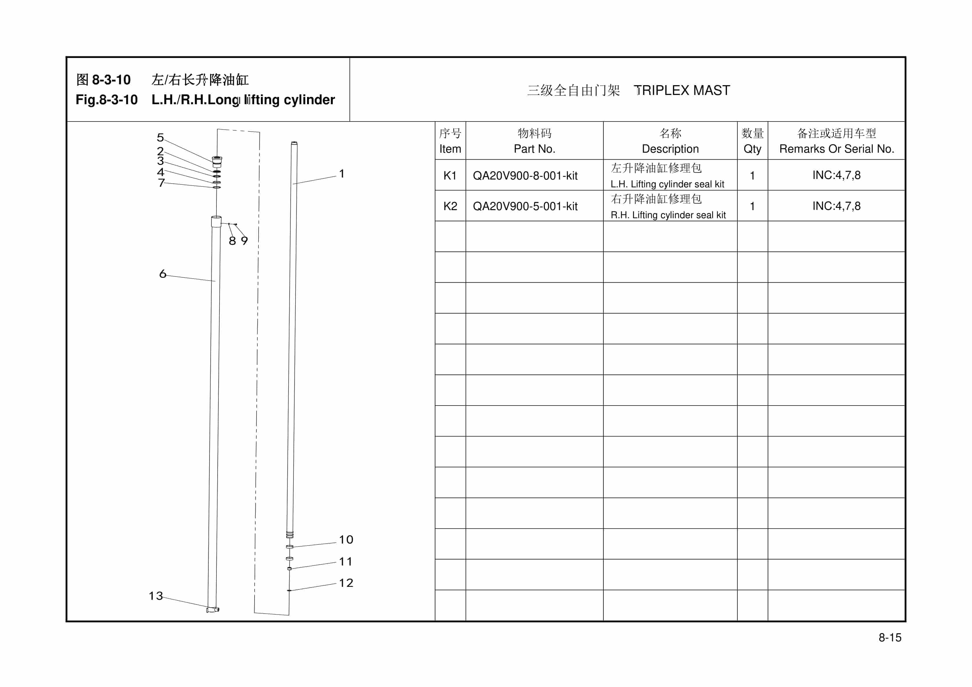 Hangcha CQD12-AC3 to CQD20-AC4 Parts Catalog-5