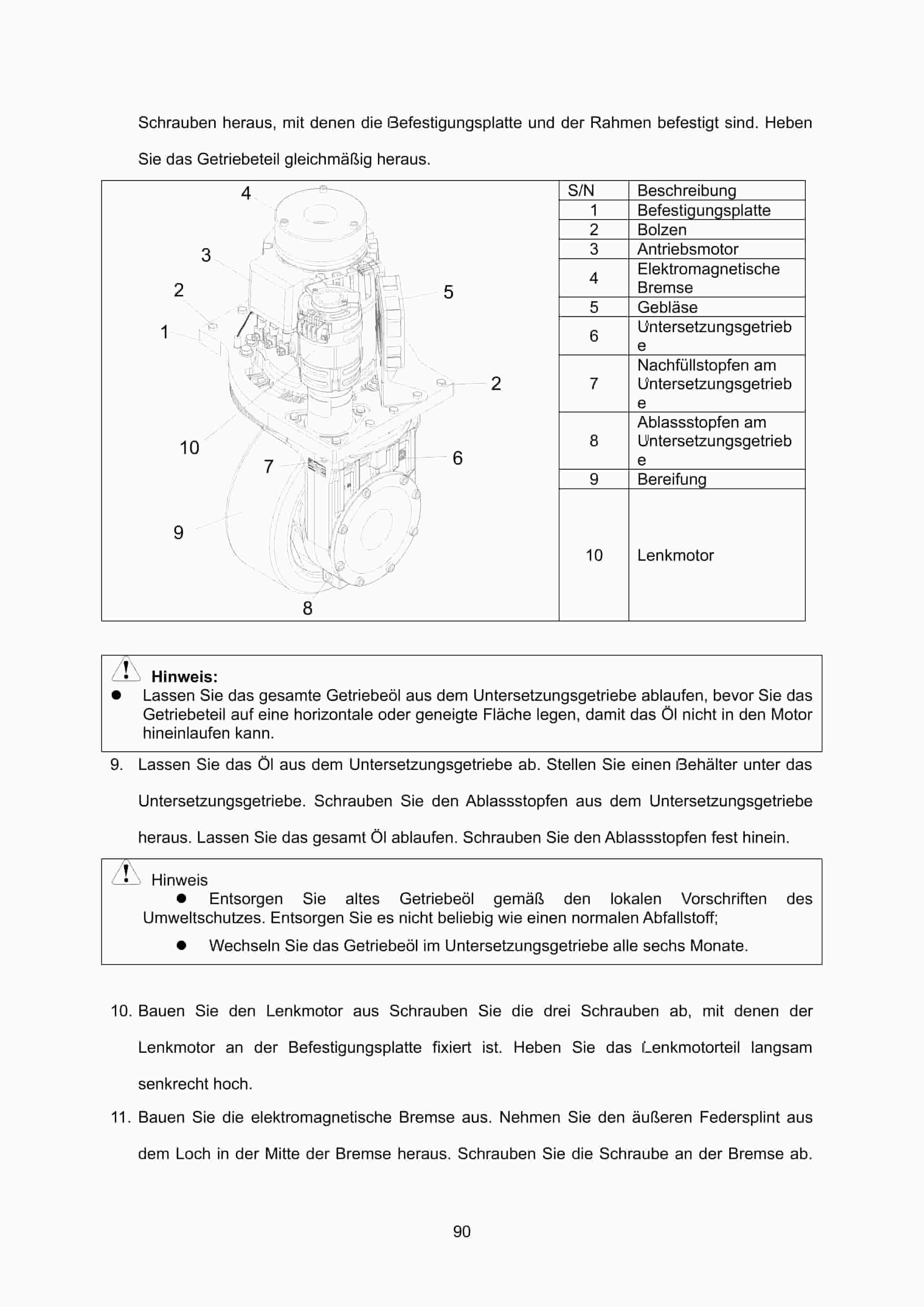 Hangcha CQD12-AC4 to CQD20-AD2 Operation Manual DE-4