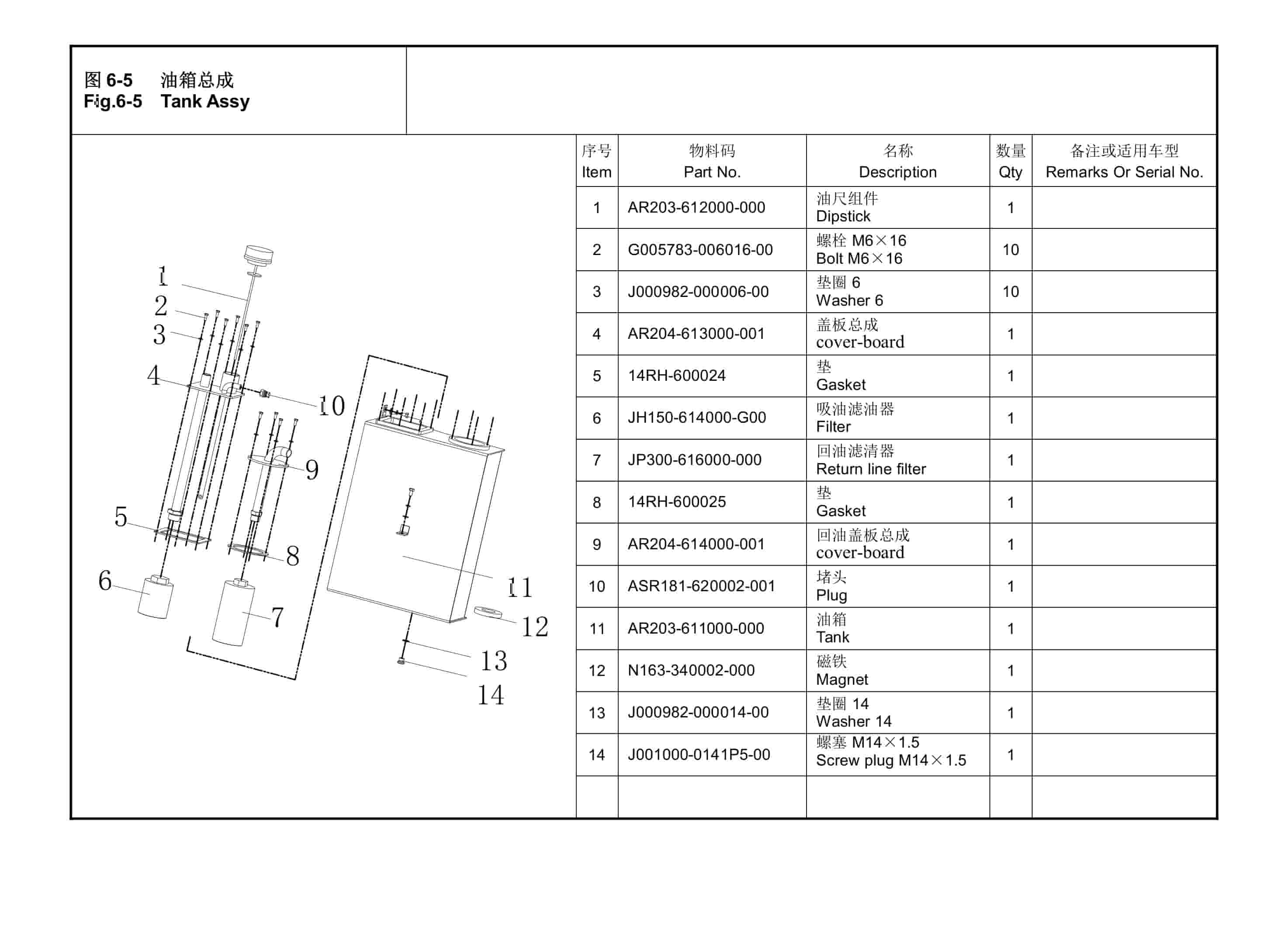 Hangcha CQD12-AC4 to CQD20-AD2 Parts Catalog-4