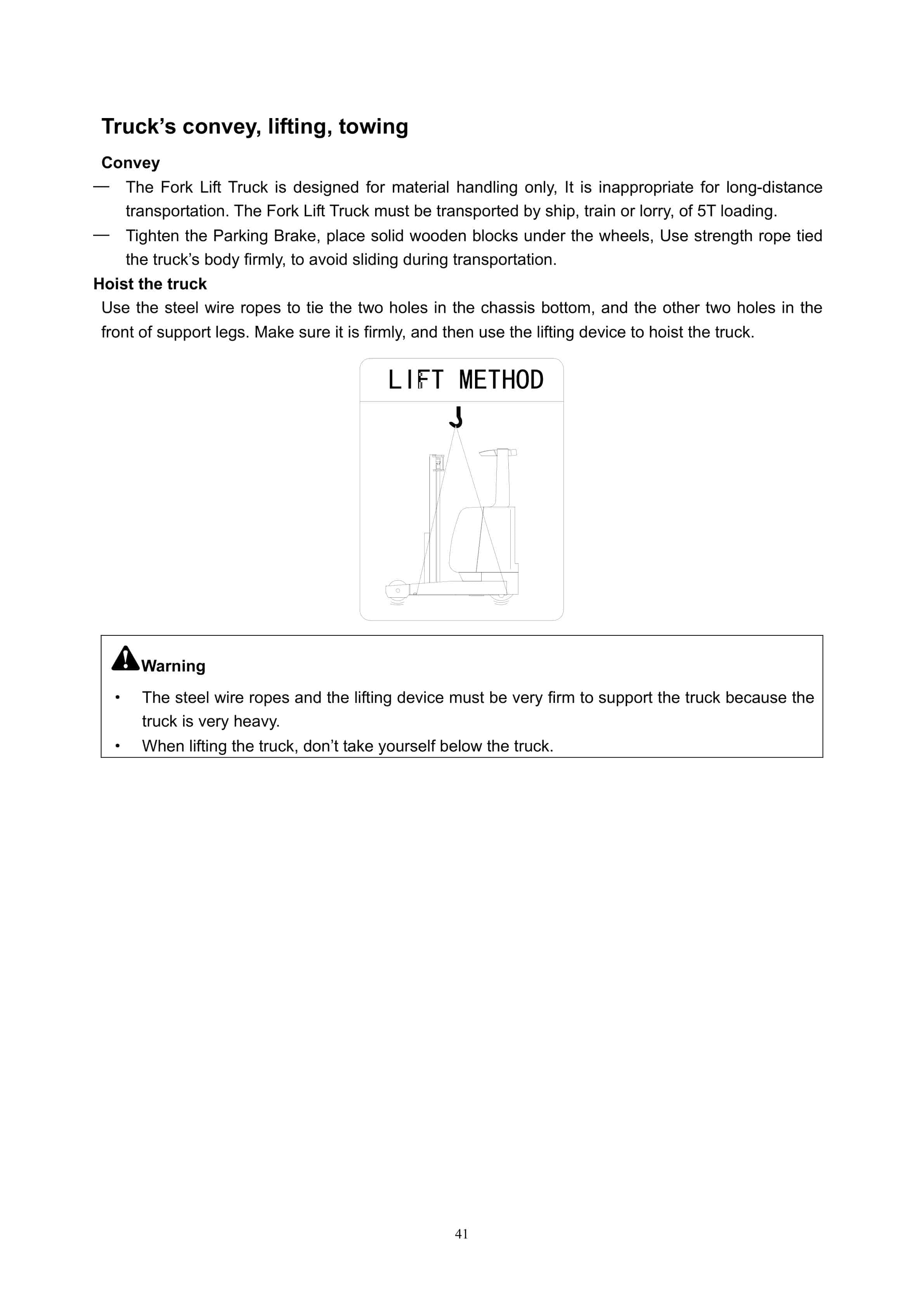 Hangcha CQD12H-J to CQD20H-JC4 Operation and Maintenance Manual-5