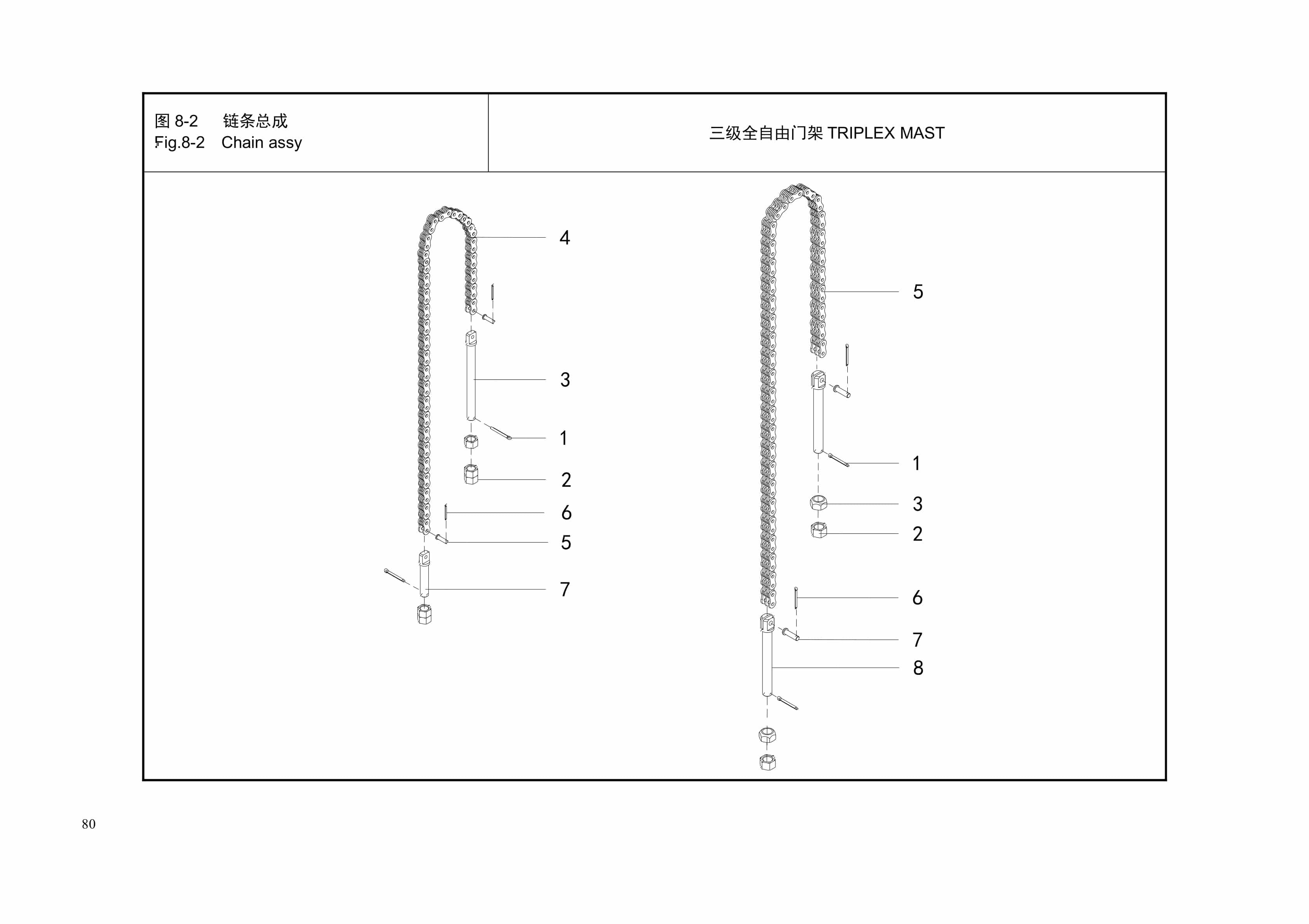Hangcha CQD14-XC4D-SI to CQD25-XC4-SI Parts Catalog-5