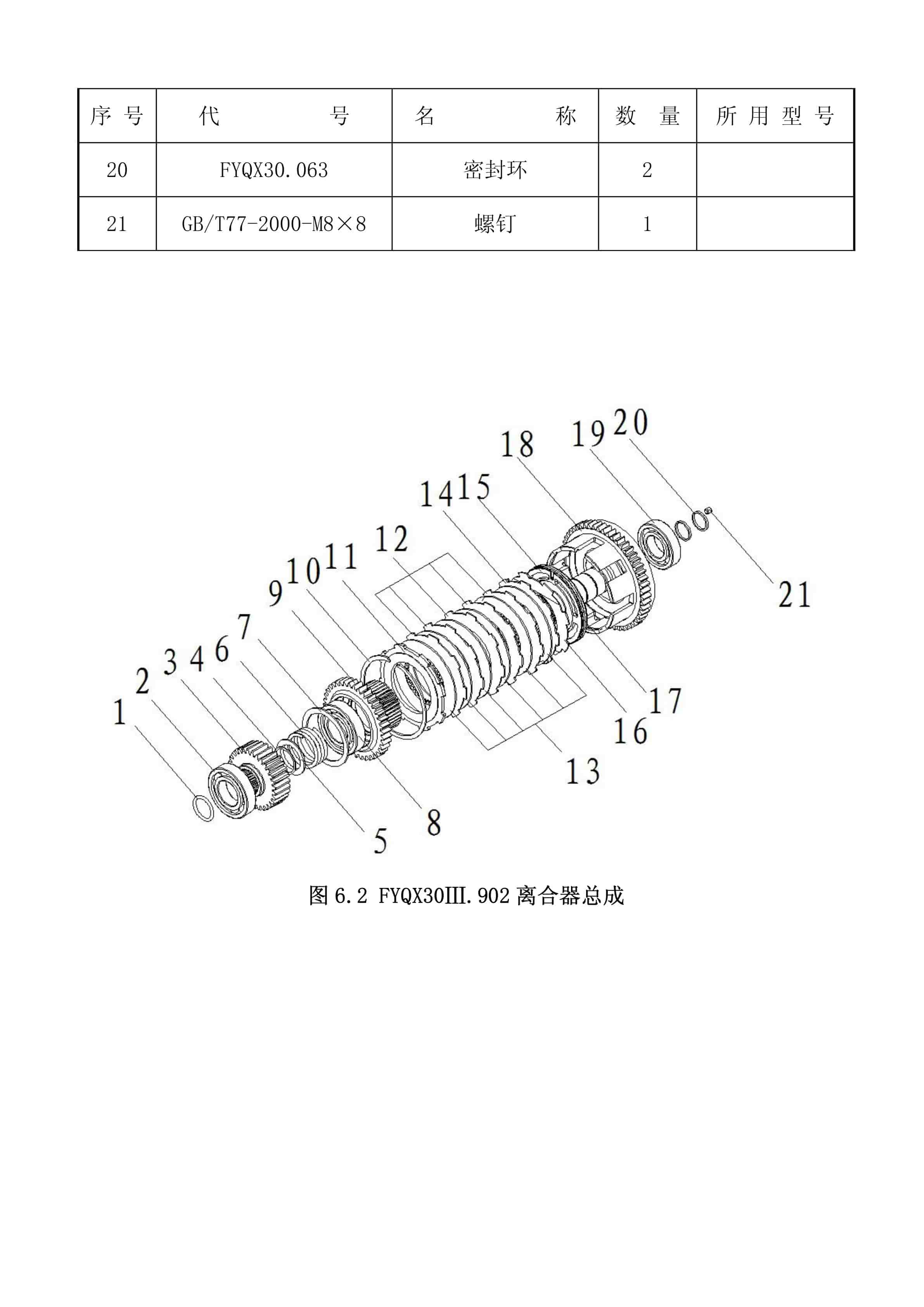 Hangcha FYQXD30III Transmission Instructions and Maintenance Manual ZH-4