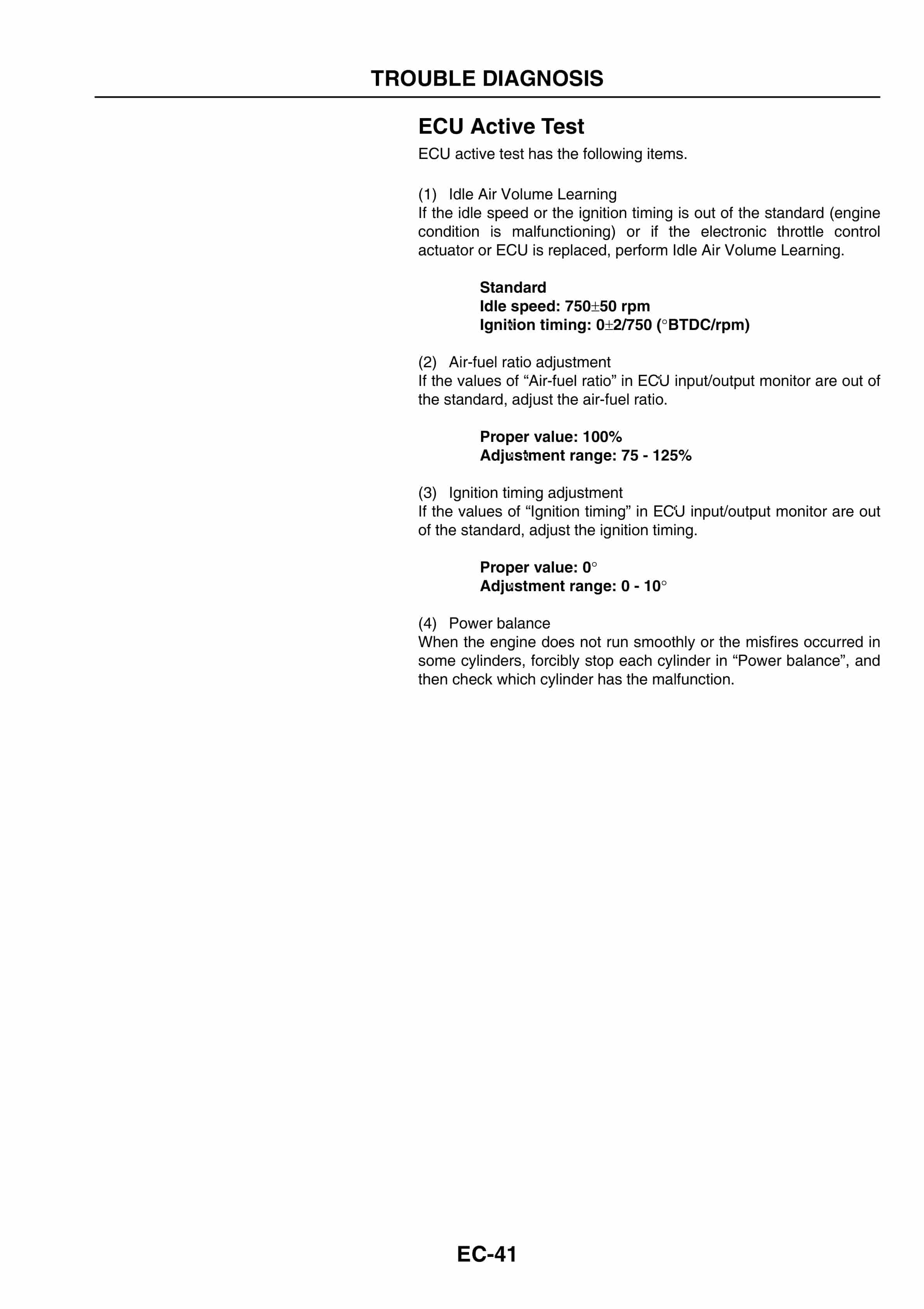 Hangcha GK21, GK25 Engine Service Manual GCTSM4E-KU00-EXP-5