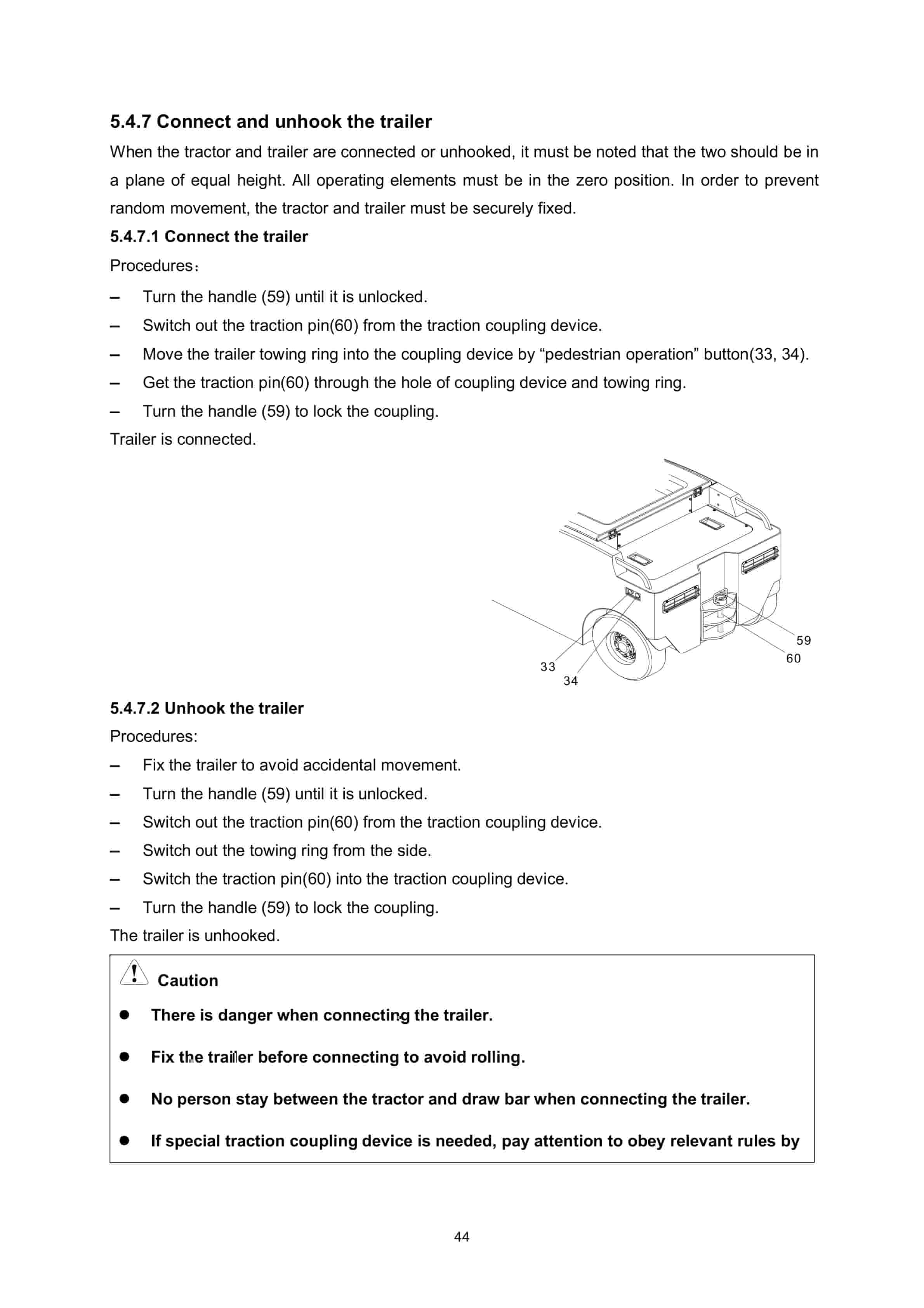 Hangcha QDD20-AC1 to QDD60-AC1S Operation and Maintenance Manual-2