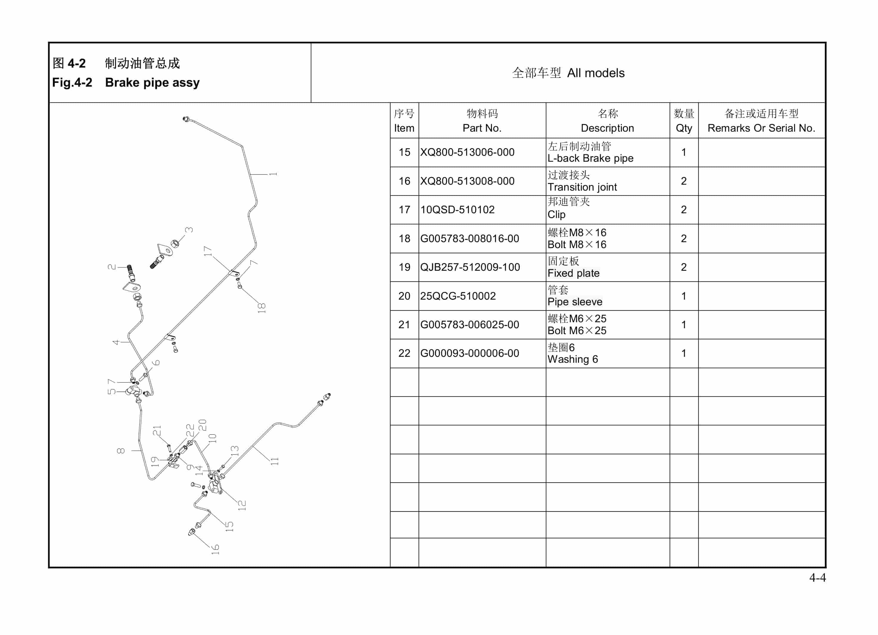 Hangcha QDD60-XD2 to QDD100-XD3-L Parts Catalog 4 Hangcha QDD60-XD2 to QDD100-XD3-L Parts Catalog-4