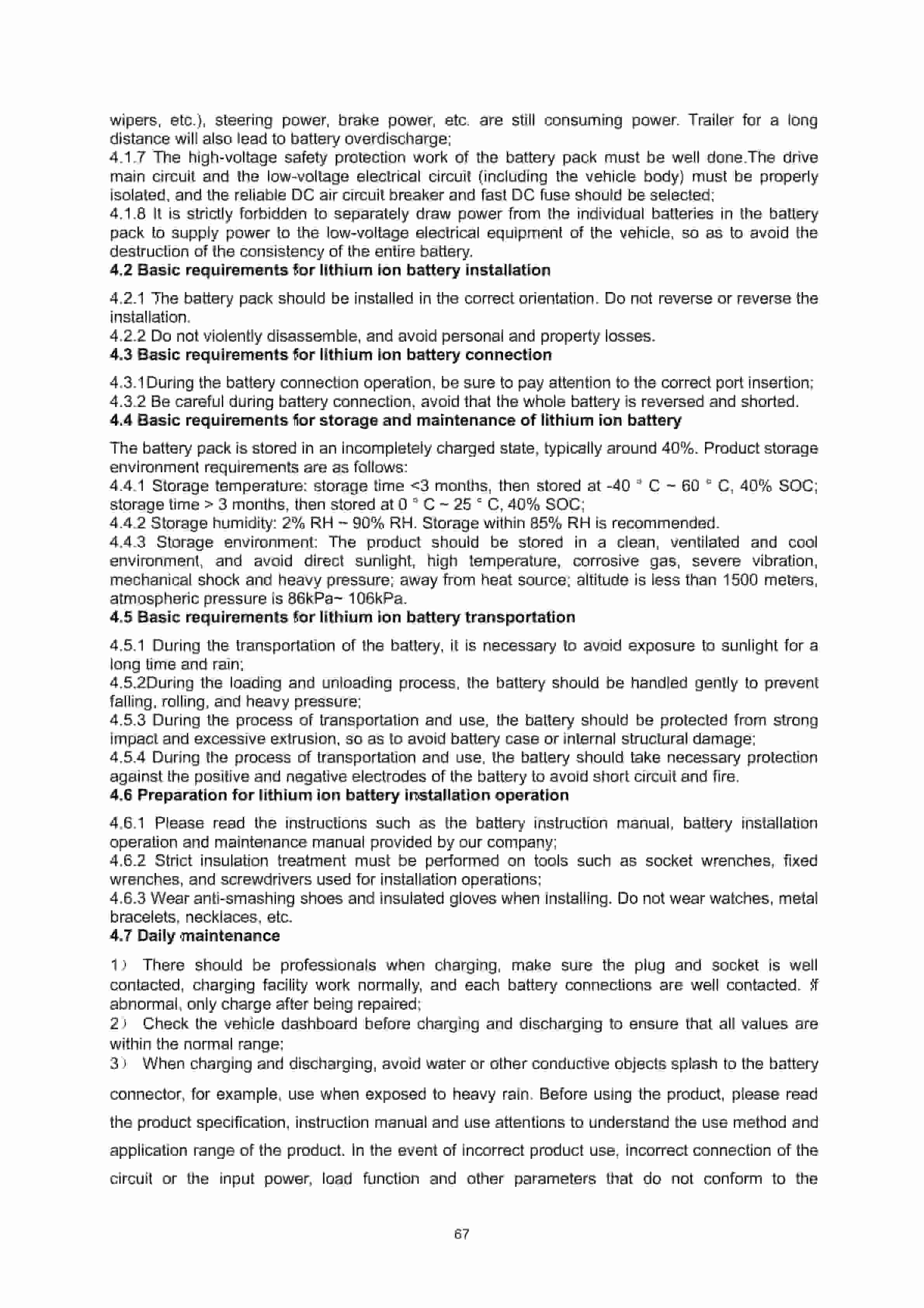 Hangcha QSD250-XD2-L to QSD320-XD2-MI Operation and Maintenance Manual-4