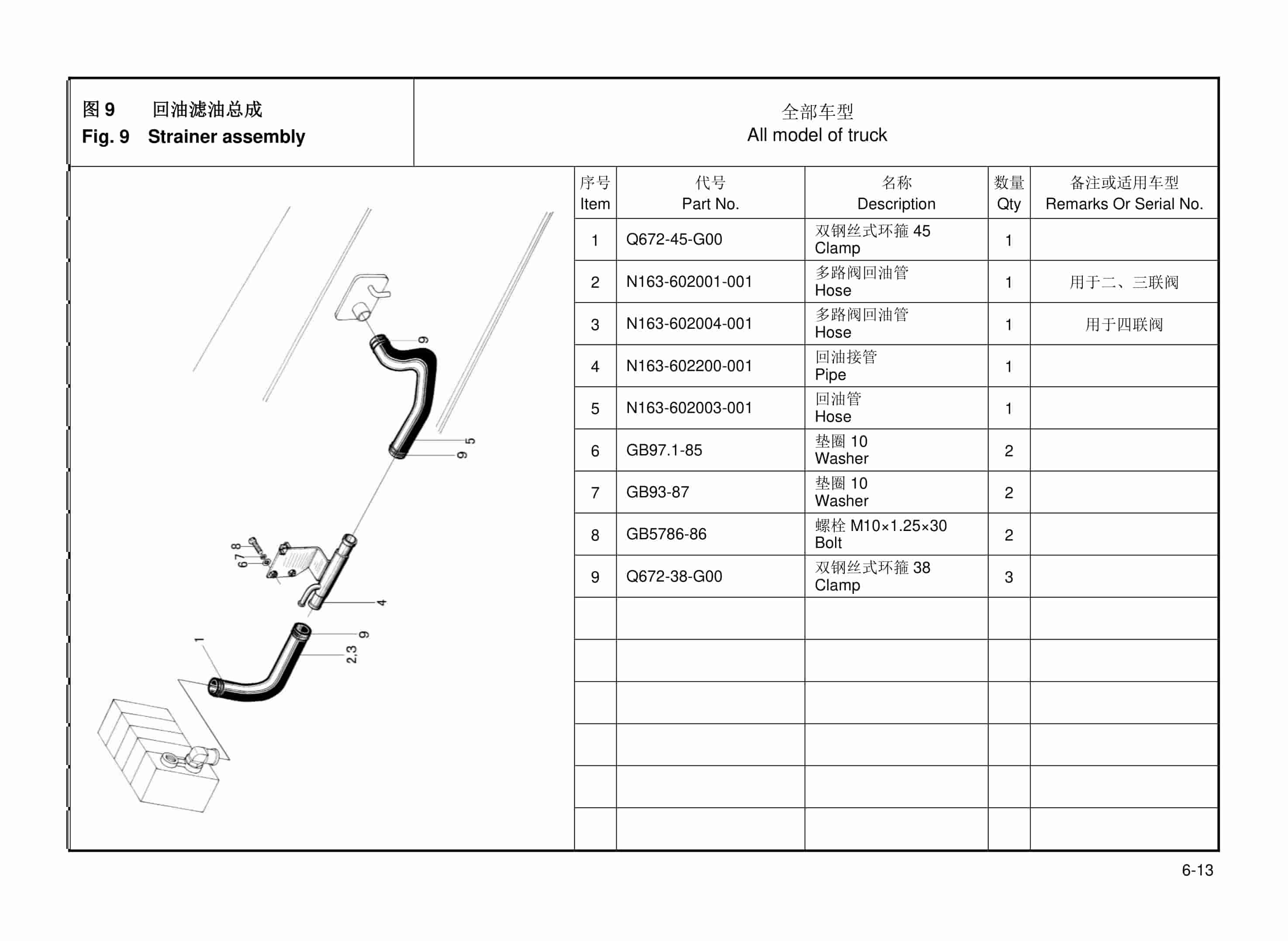 Hangcha R Series 1.0t-1.8t Forklift Parts Catalog-5