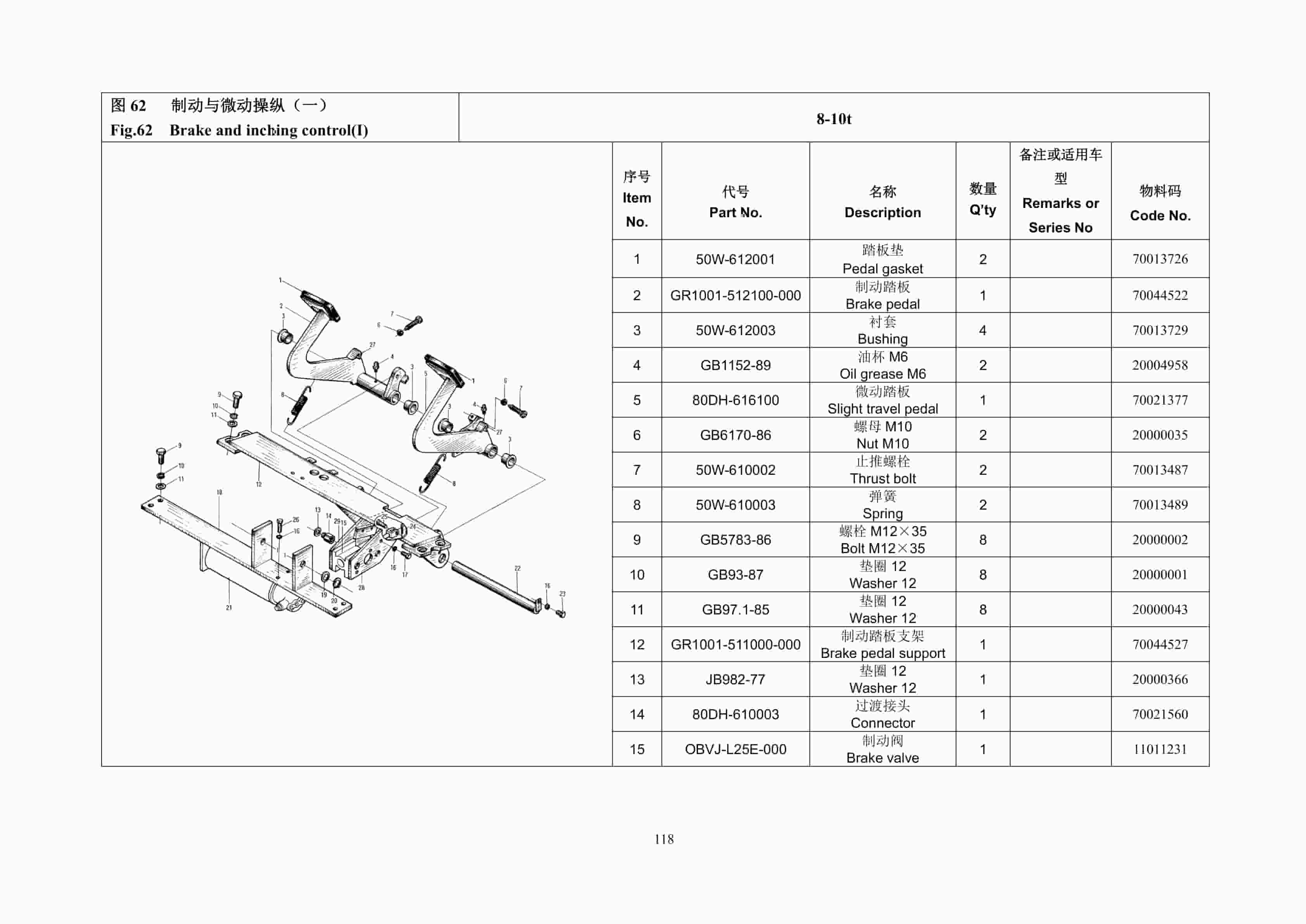 Hangcha R Series 5.0t -10.0t Forklift Parts Catalog-2