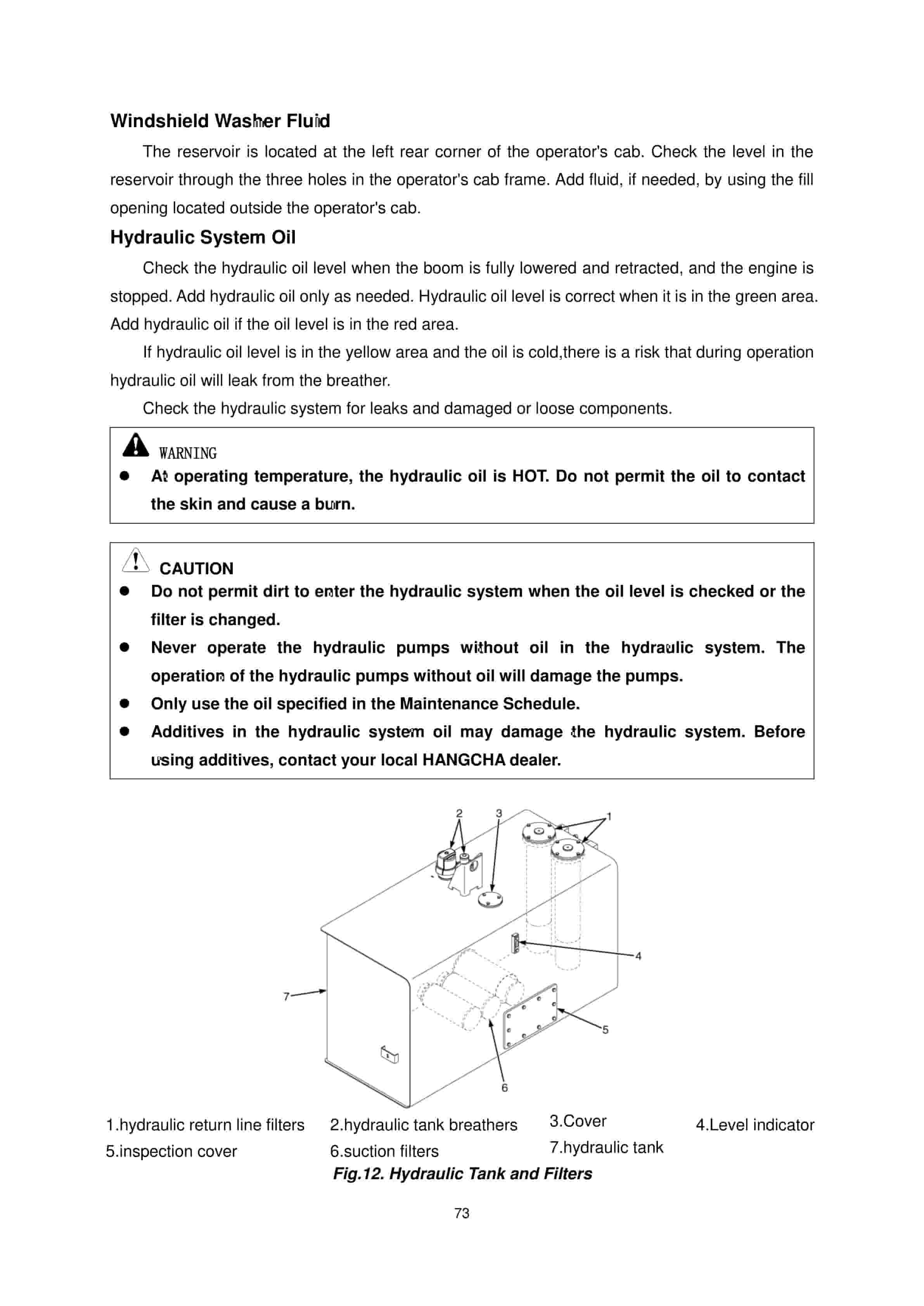 Hangcha RS4531CH-XRW86 ReachStacker Operating Manual-4