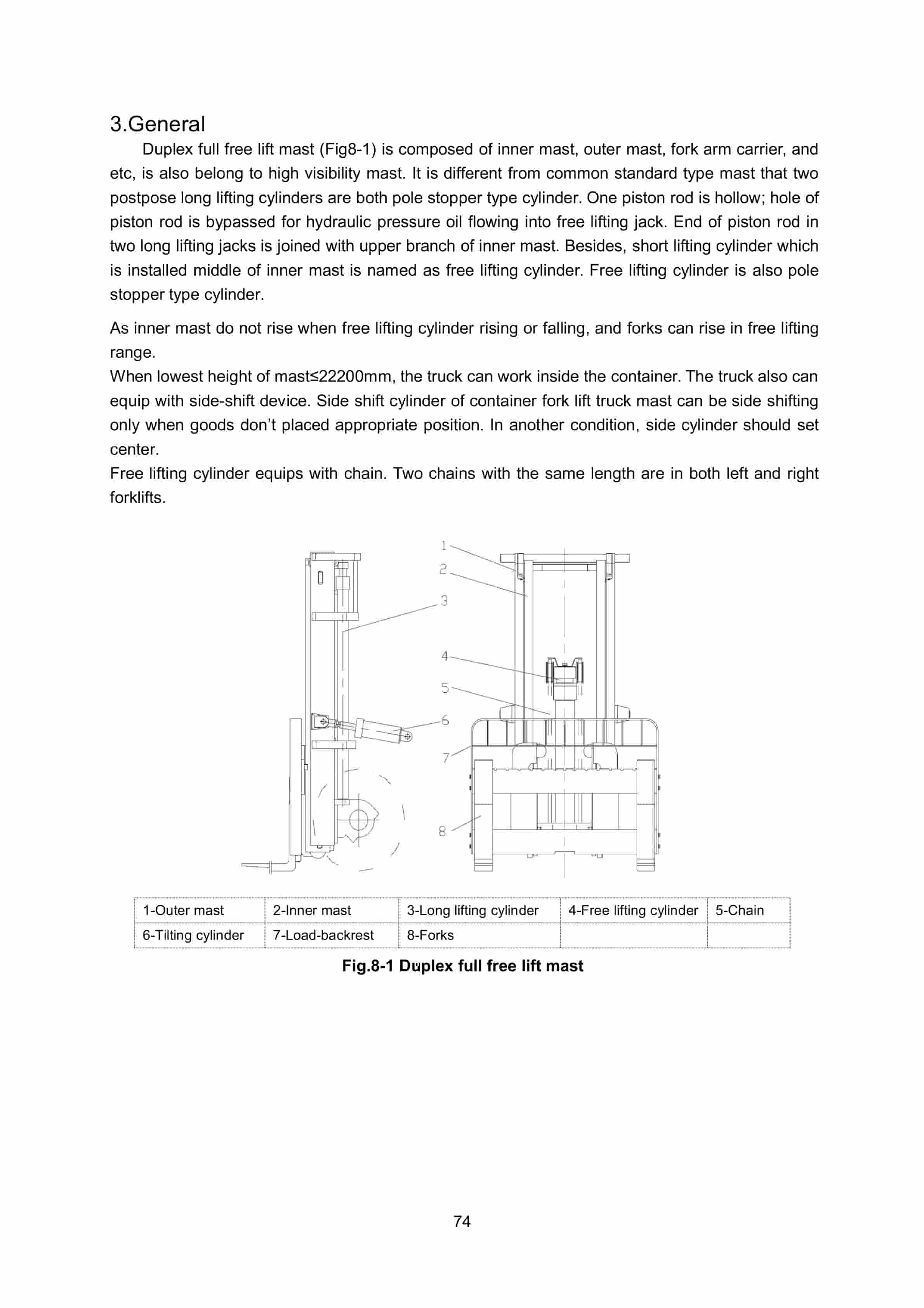 Hangcha X Series Container Forklift Truck Service Manual-4