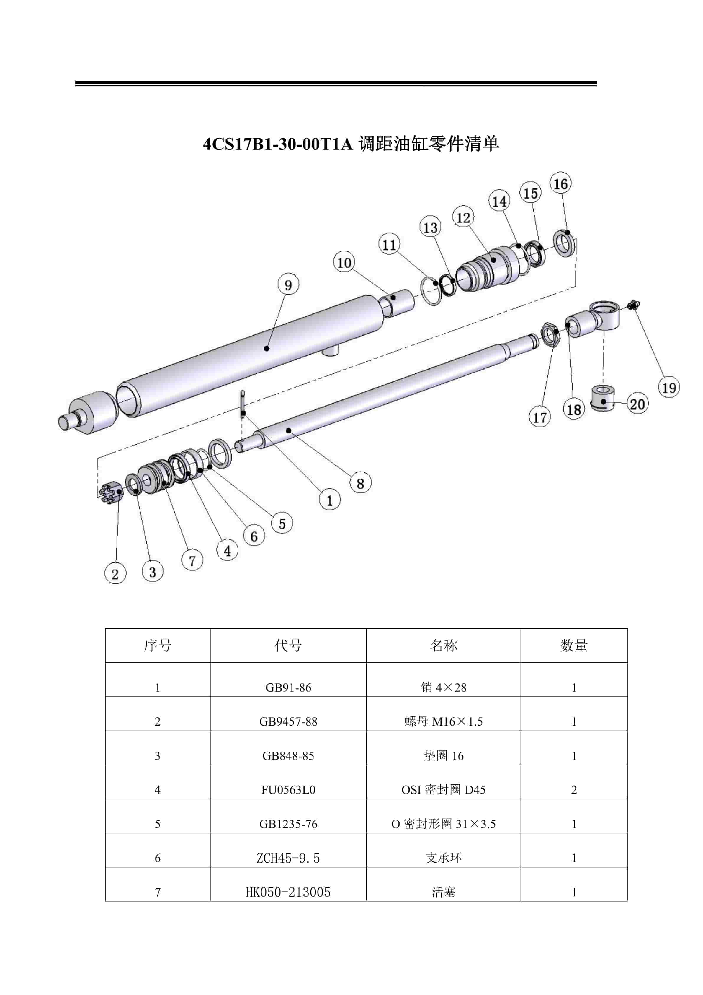 Hangcha X5CS17C-1400 Parts Catalog-3