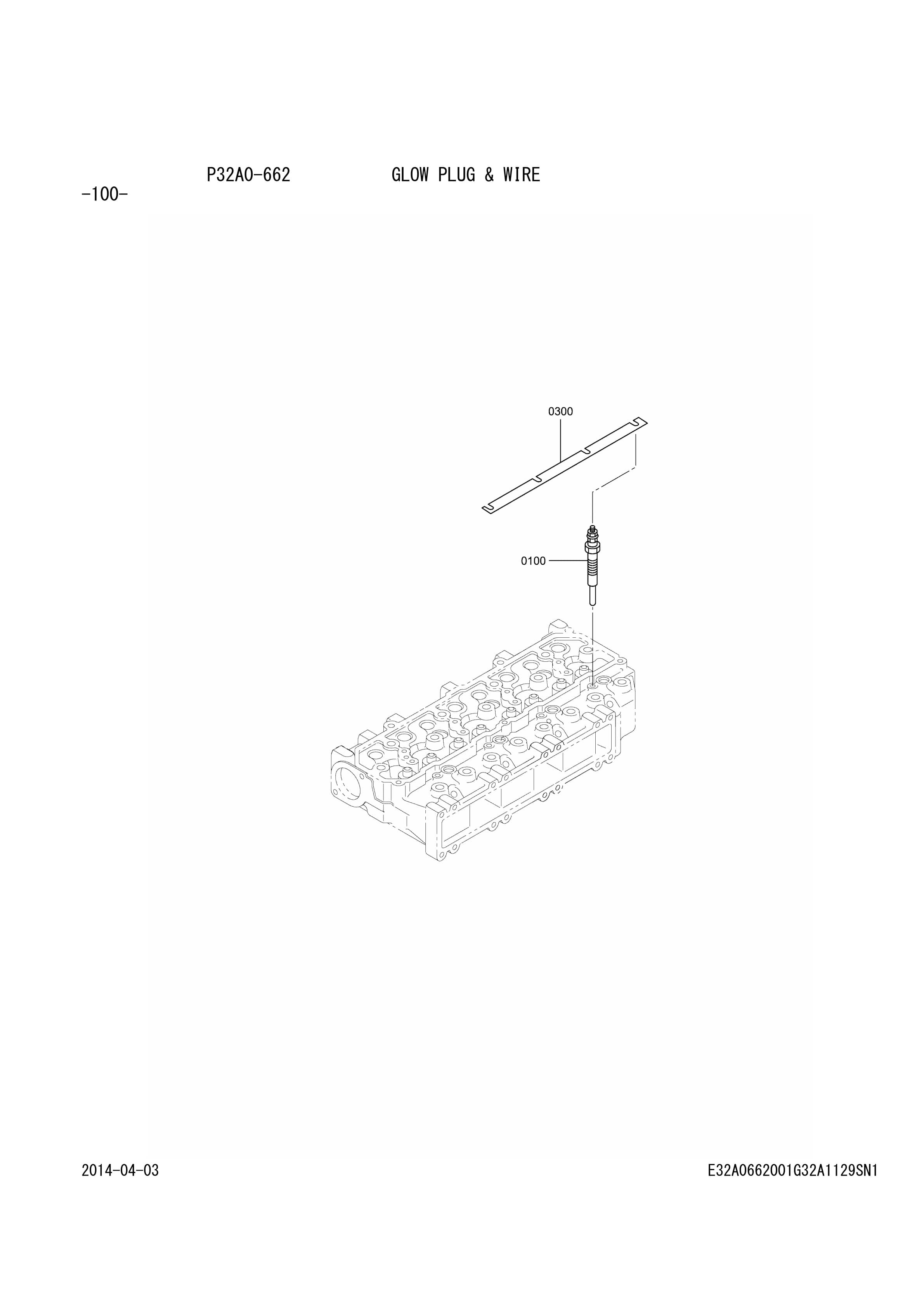 Mitsubishi S4S-Z362CSFL Diesel Engine Parts Catalog 98615-C3400-5