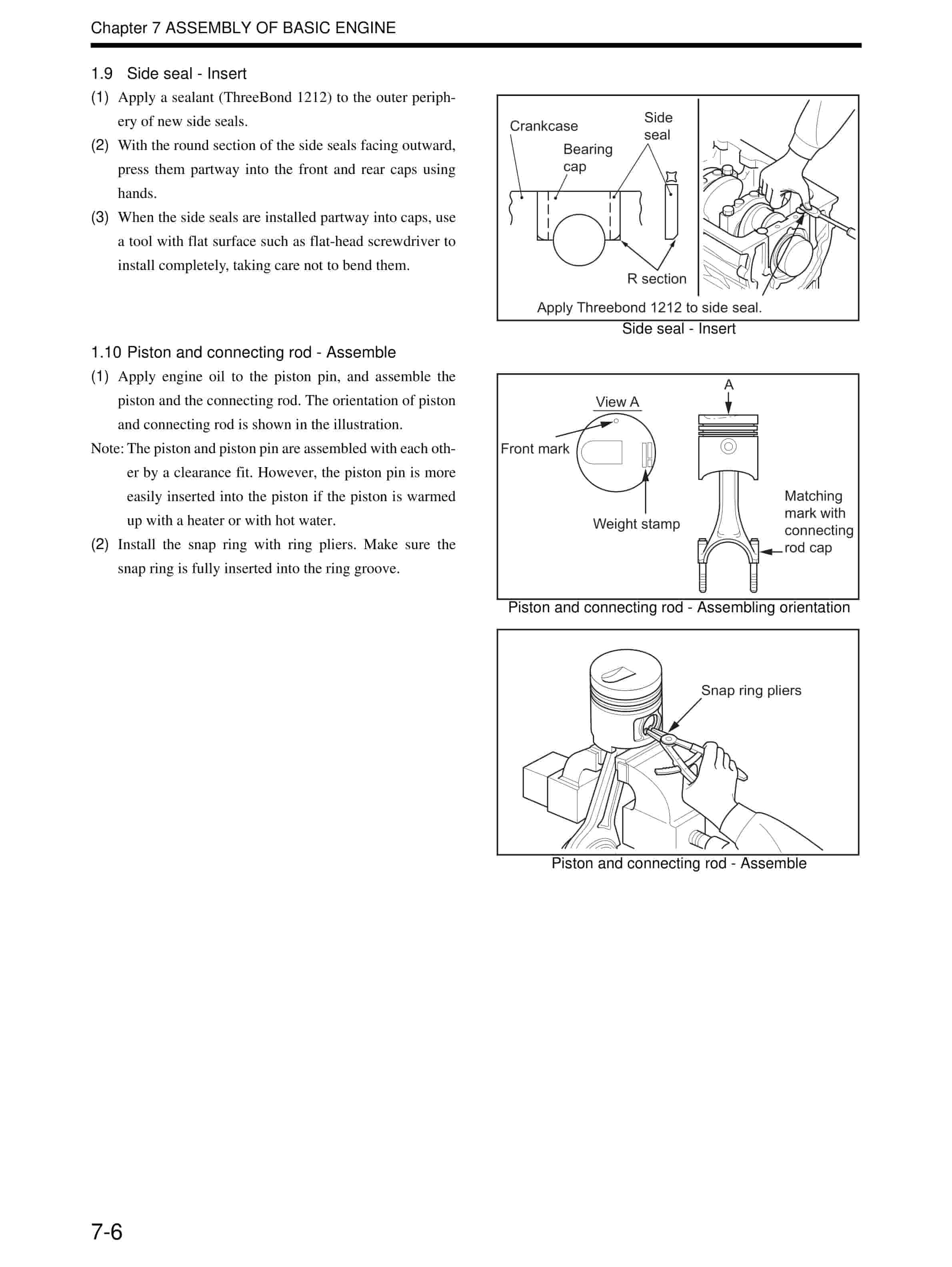 Mitsubishi S6S, S6S-T Diesel Engine Service Manual 99619-33100 2 Mitsubishi S6S, S6S-T Diesel Engine Service Manual 99619-33100 - Image 2